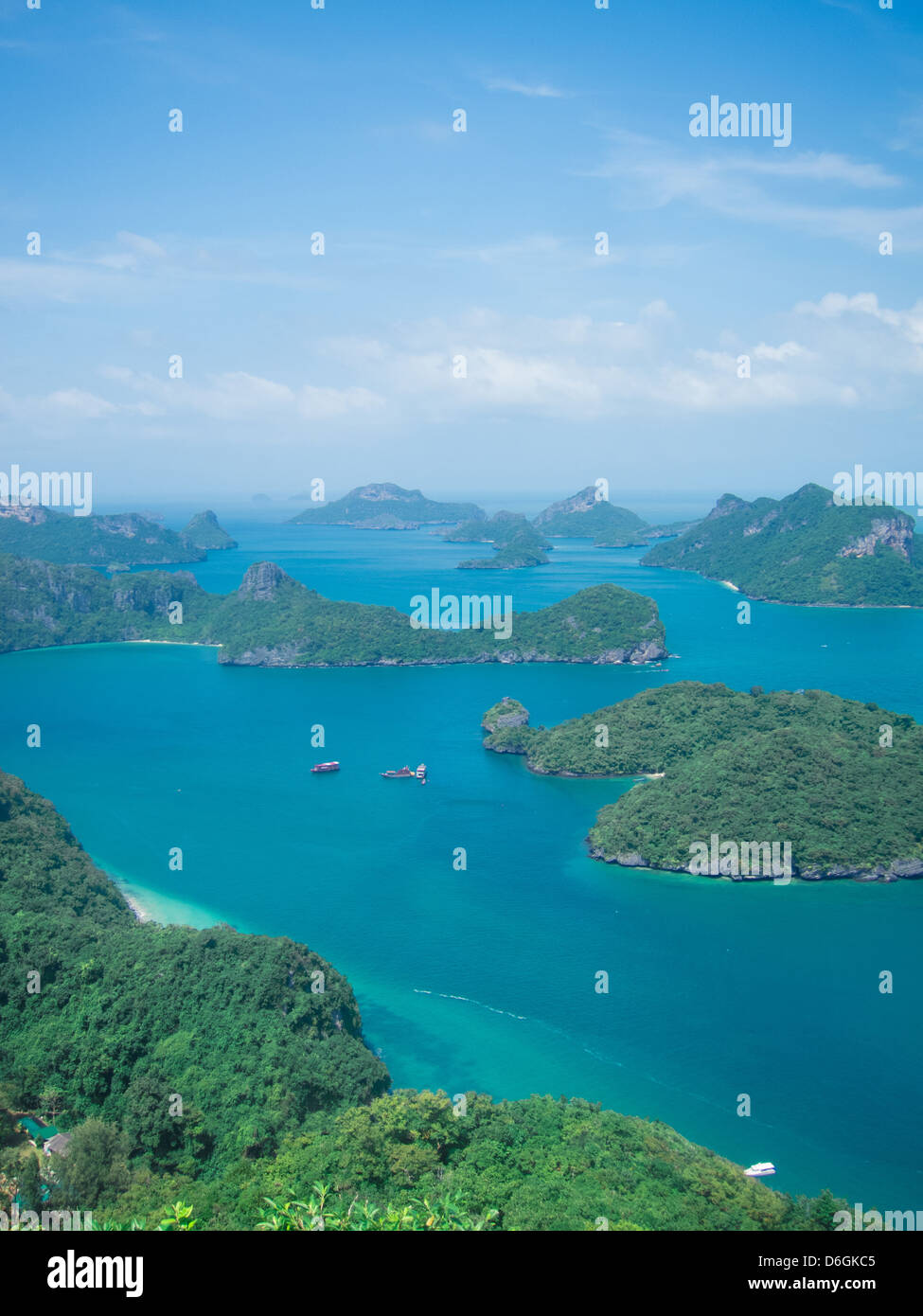 Îles de l'océan tropical, Ko Phangan, Surat Thani, Thaïlande Banque D'Images