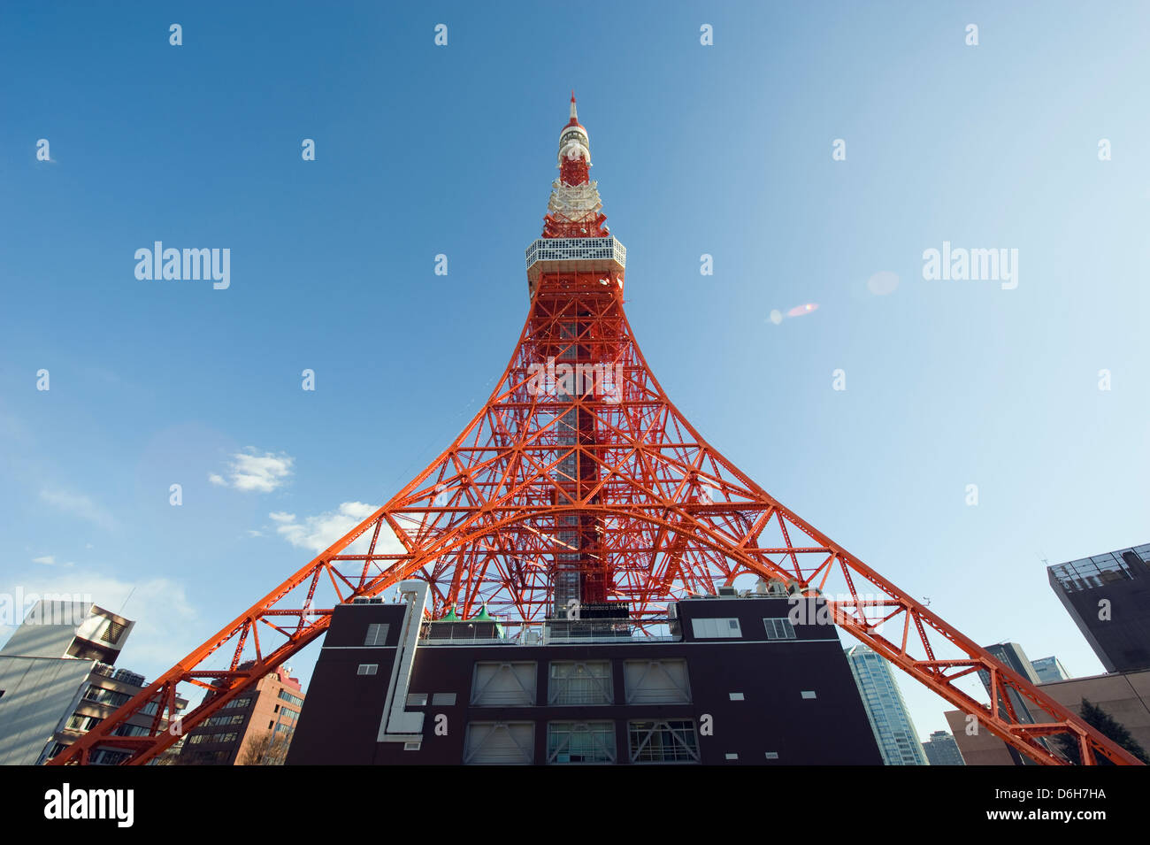 La tour de Tokyo, Tokyo, Japon, Asie Banque D'Images