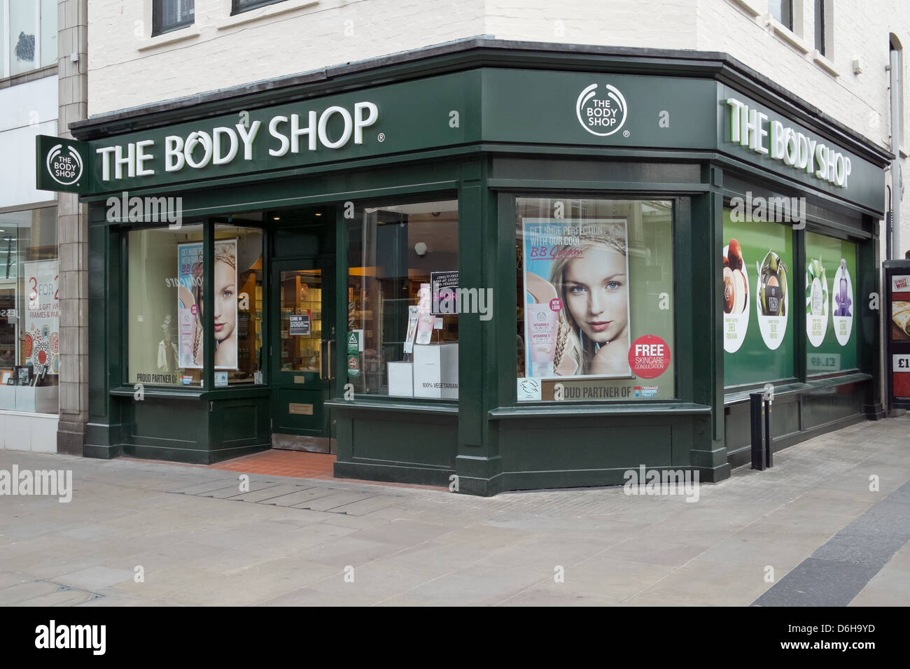 Une succursale de Body Shop, UK Banque D'Images