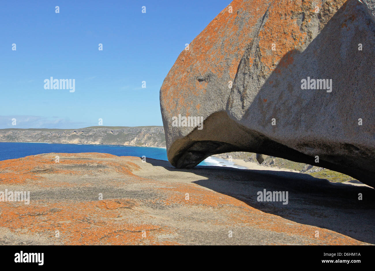 Remarkable Rocks, parc national de Flinders Chase, Kangaroo Island, Australie du Sud Banque D'Images