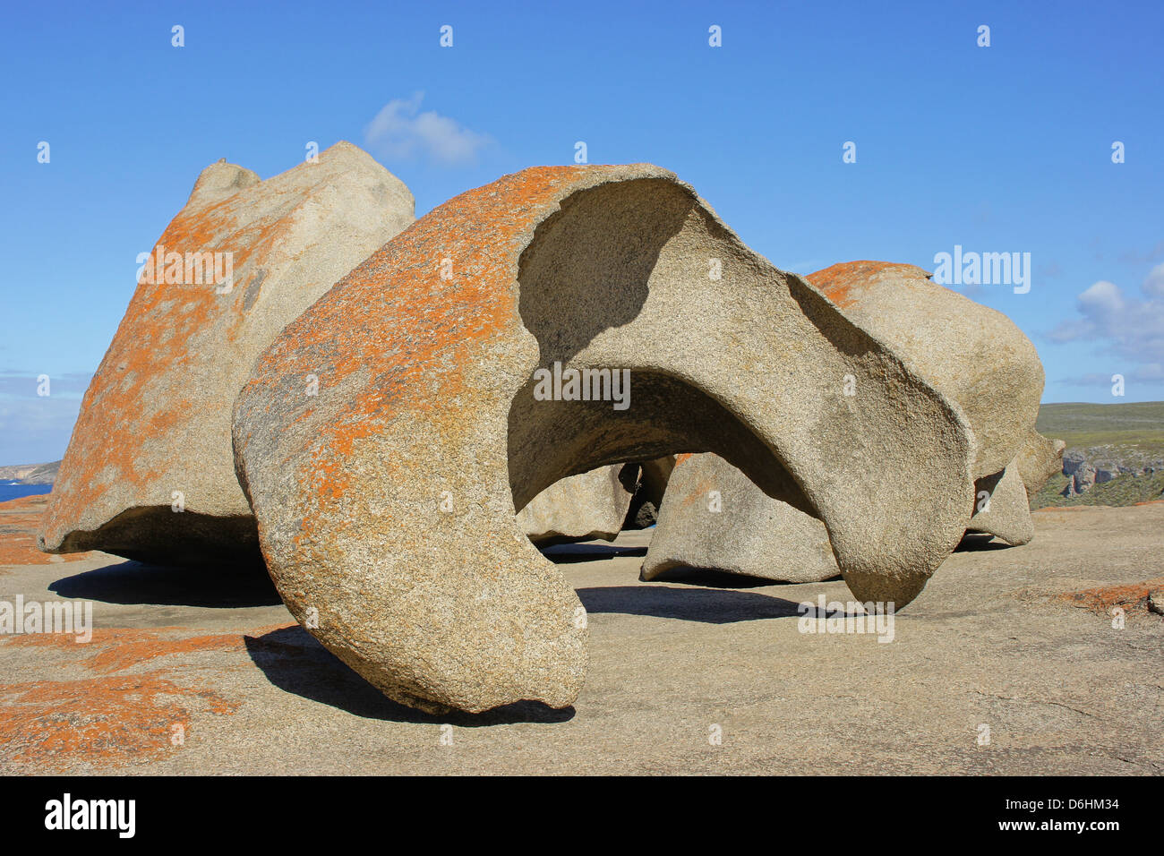 Remarkable Rocks, parc national de Flinders Chase, Kangaroo Island, Australie du Sud Banque D'Images