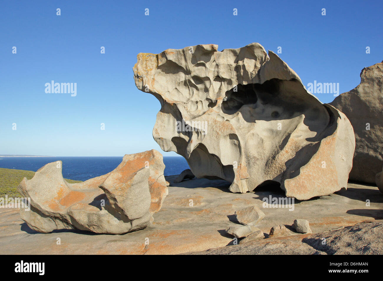 Remarkable Rocks, parc national de Flinders Chase, Kangaroo Island, Australie du Sud Banque D'Images