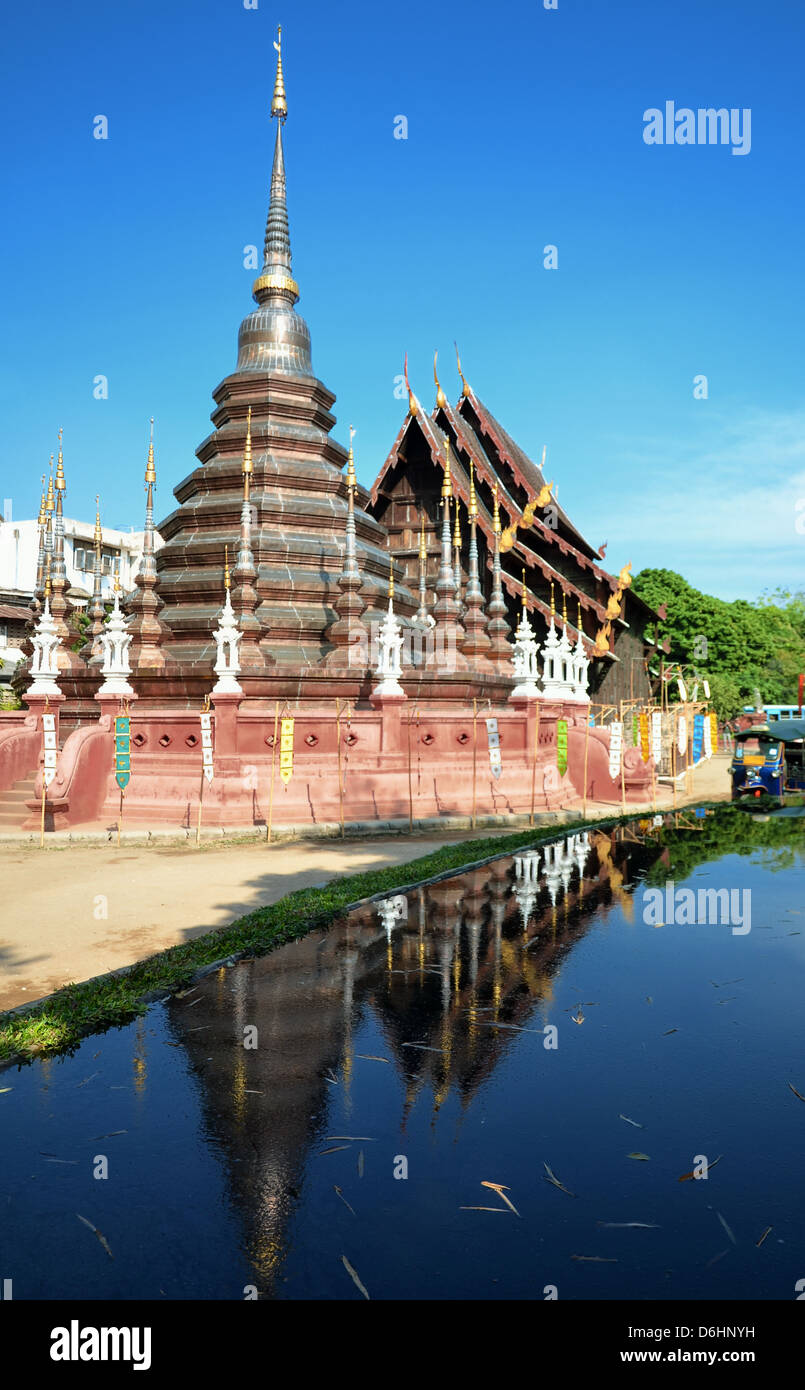 Wat Chiang Mai Thaïlande Temple Toa Pan Banque D'Images