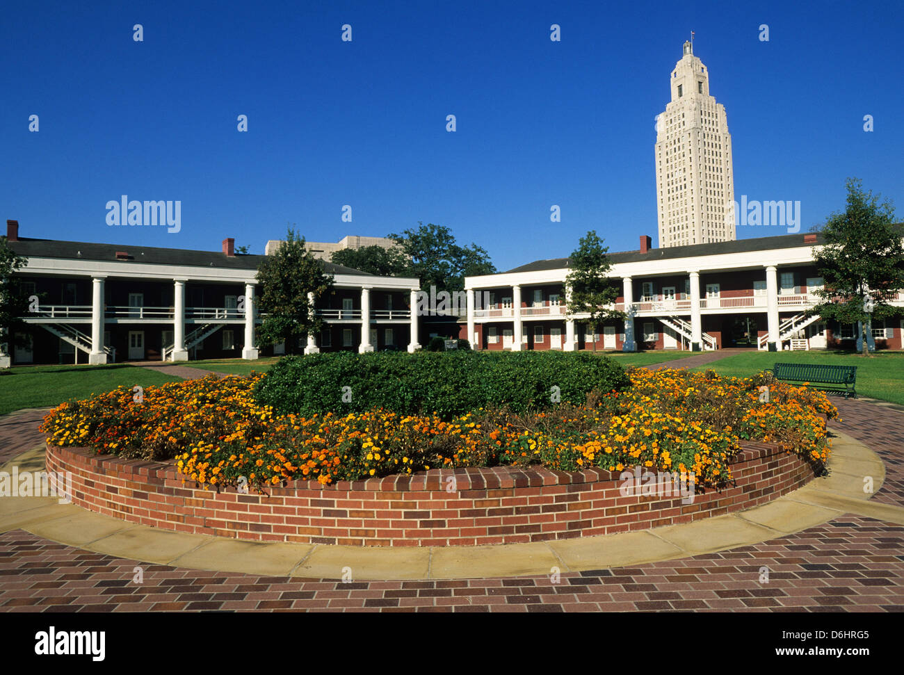 Elk283-1204, Baton Rouge, Louisiane Pentagon Barracks, 1819-1822 Banque D'Images