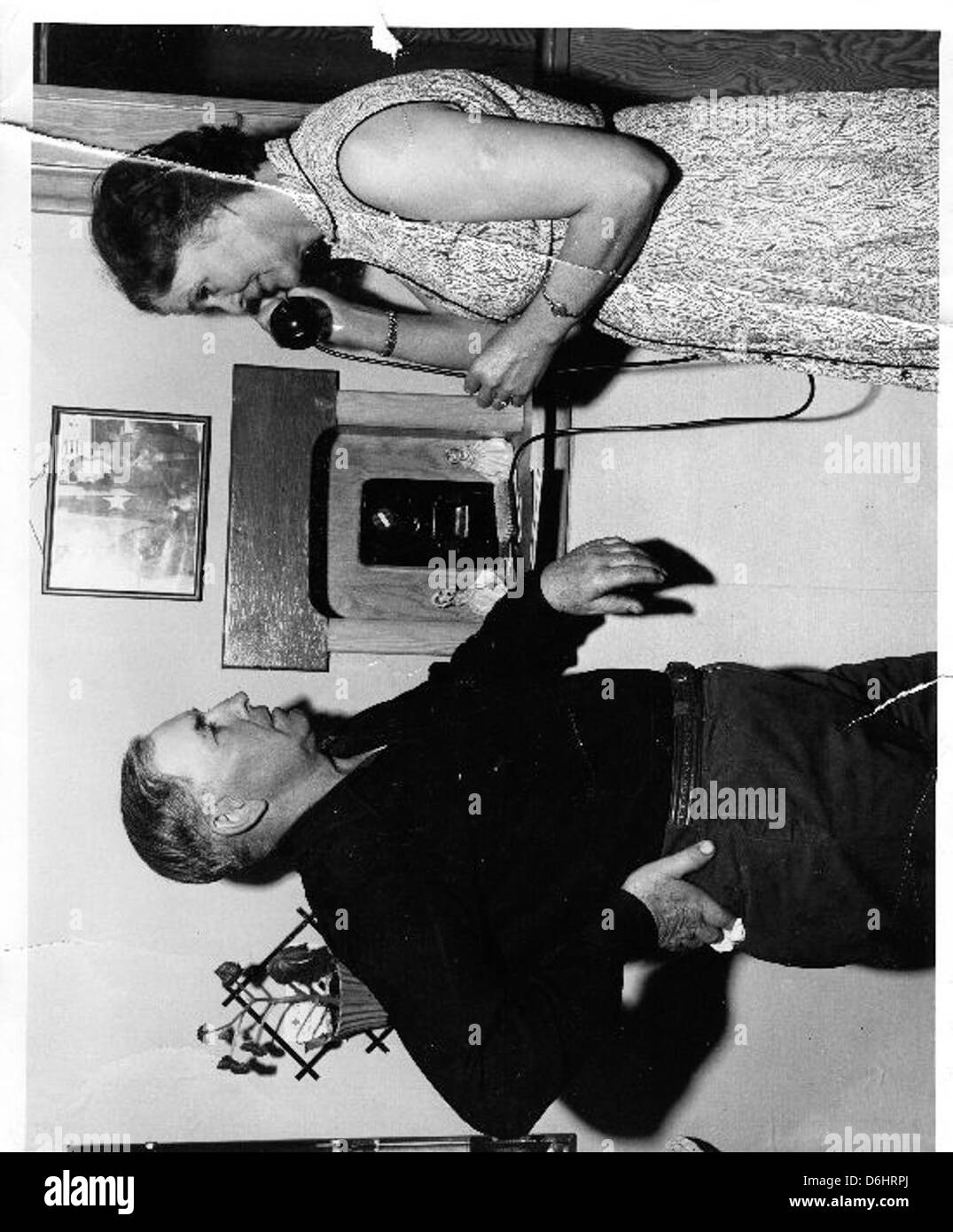 Harold Fischer Sr. a servi comme pilote pendant la guerre de Corée et est devenu connu sous le nom de 'Paper Tiger' as. Son service a contribué à l'histoire du combat aérien pendant la guerre. Banque D'Images