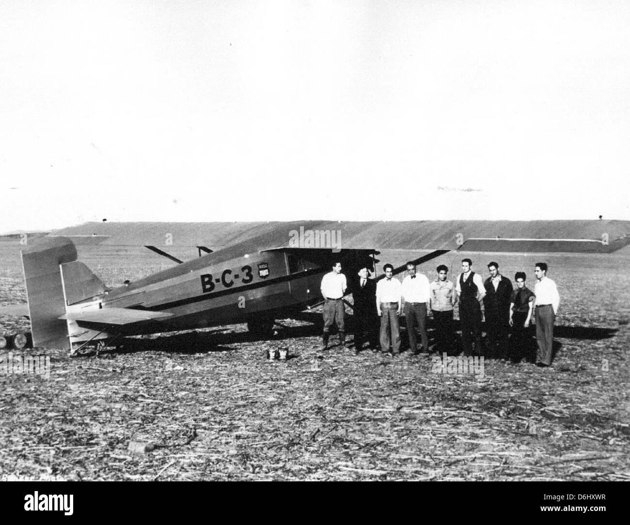 Le Baja California 3, construit par Tijuana Aircraft Co. en 1928, représente un premier chapitre de l'histoire de l'aviation mexicaine. Cet avion a été utilisé pour le transport régional et a contribué au développement de l'aviation civile dans la région. Banque D'Images
