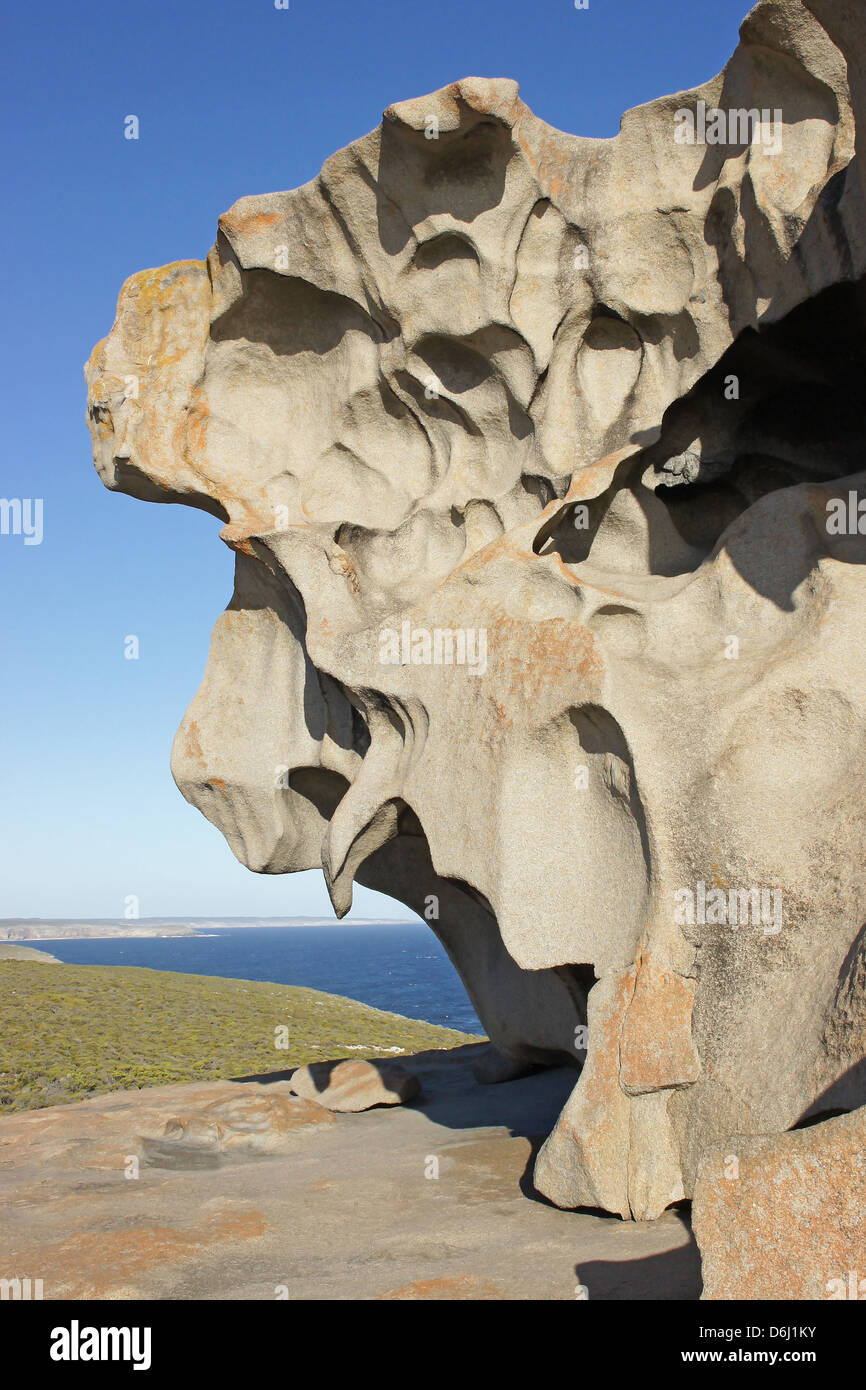 Remarkable Rocks, parc national de Flinders Chase, Kangaroo Island, Australie du Sud Banque D'Images