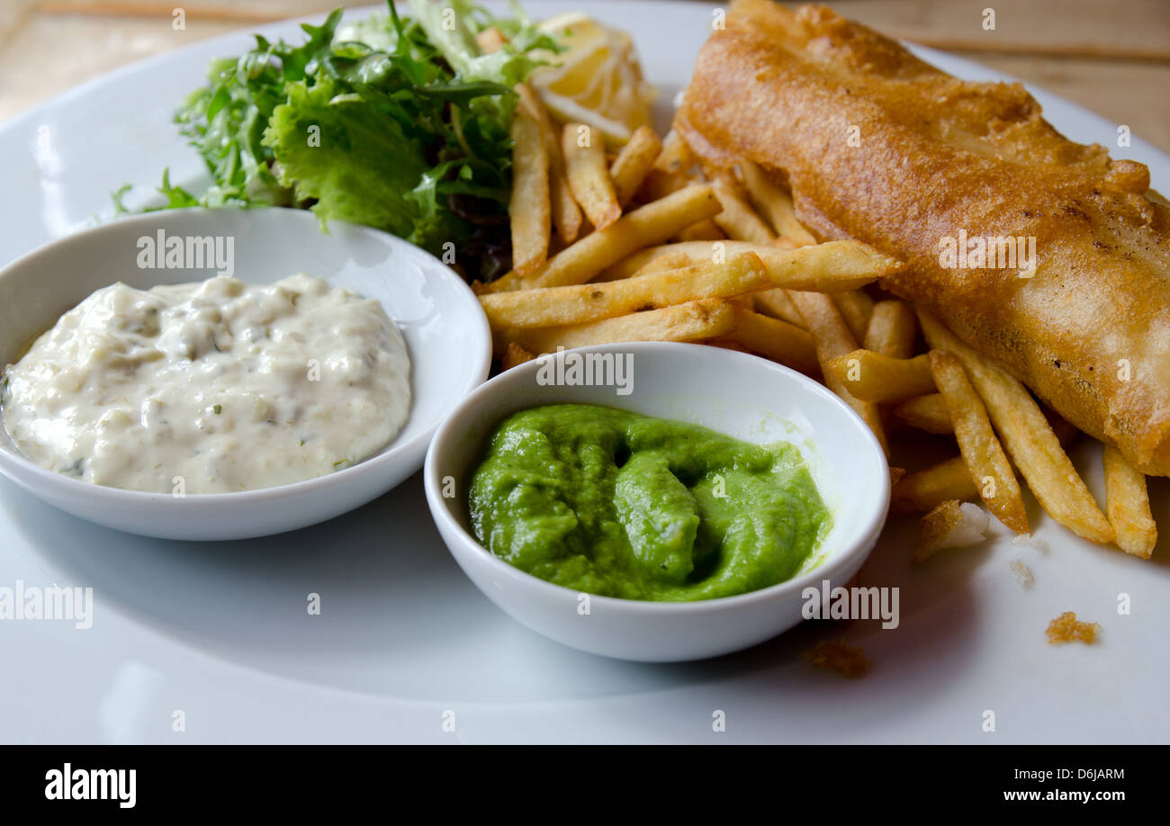 Fish and Chips Banque D'Images