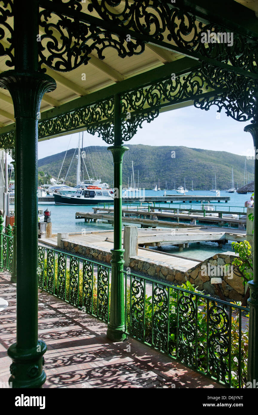 Bitter End Yacht Club, l'île de Virgin Gorda, îles Vierges britanniques, Antilles, Caraïbes, Amérique Centrale Banque D'Images