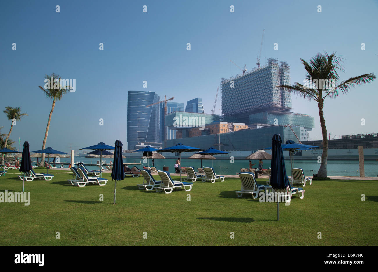 Abu Dhabi, Emirats Arabes Unis, Moyen Orient Banque D'Images