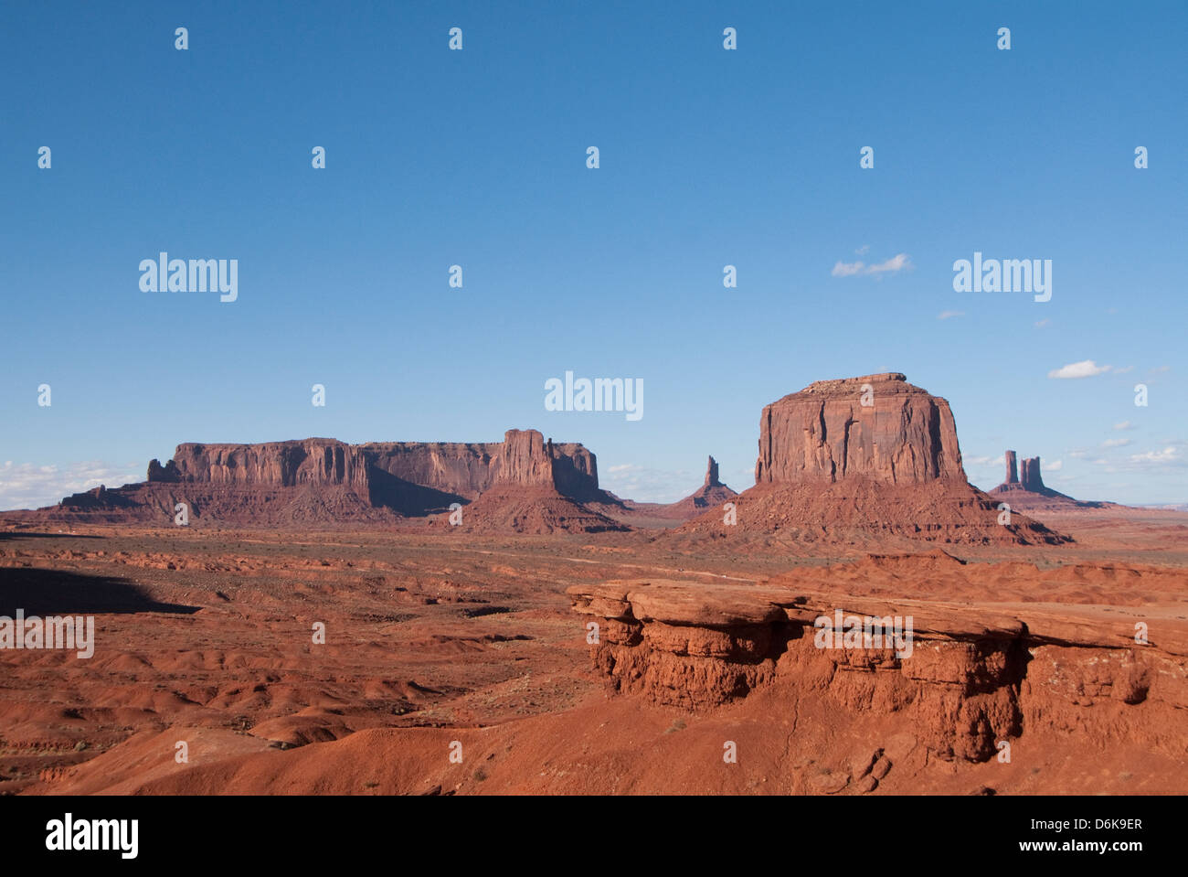 Monument Valley Navajo Tribal Park, Utah, États-Unis d'Amérique, Amérique du Nord Banque D'Images