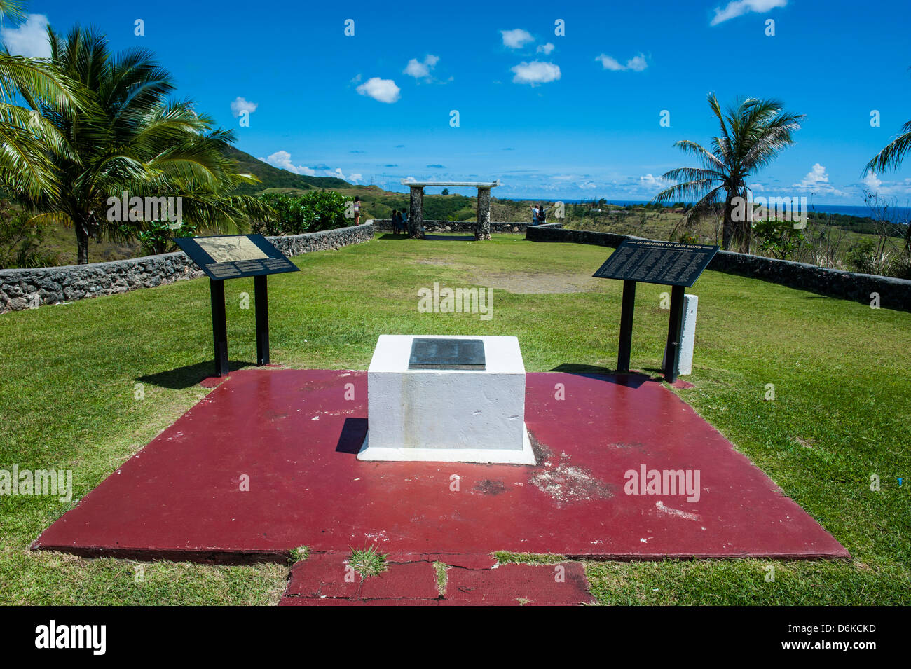 War Memorial, Guam, territoire américain, le centre du Pacifique, Pacifique Banque D'Images