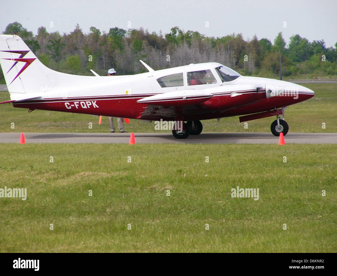 Piper PA-30 Twin Comanche C-FQPK 01. Banque D'Images