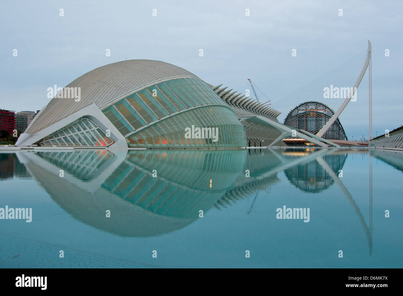 Cité des Arts et des Sciences Banque D'Images