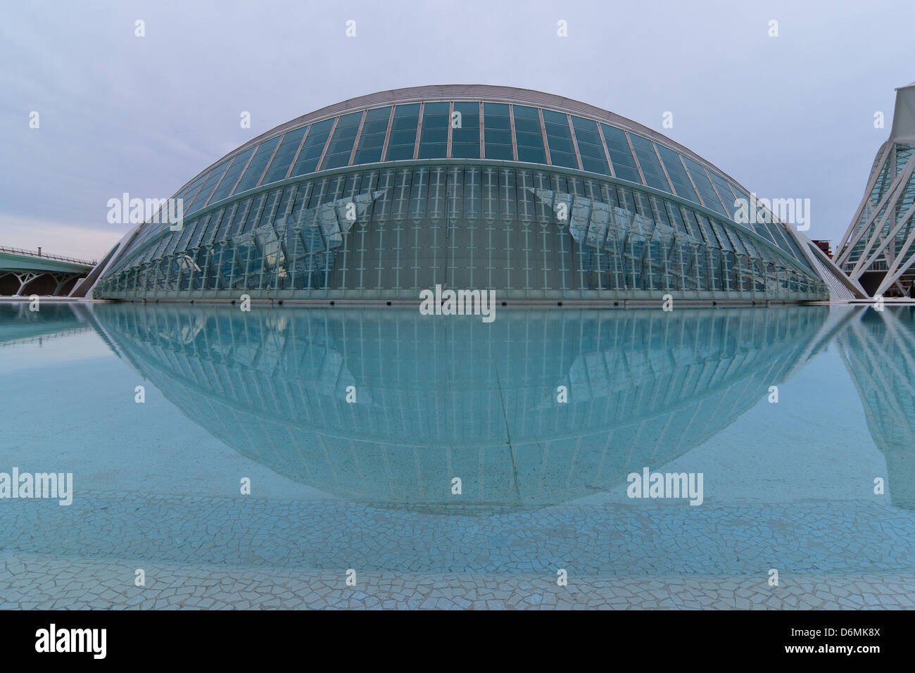 Cité des Arts et des Sciences Banque D'Images