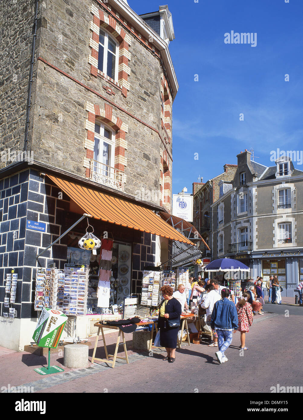 Rue Levavasseur, Calais, Pas de Calais, Nord Pas de Calais, France Banque D'Images