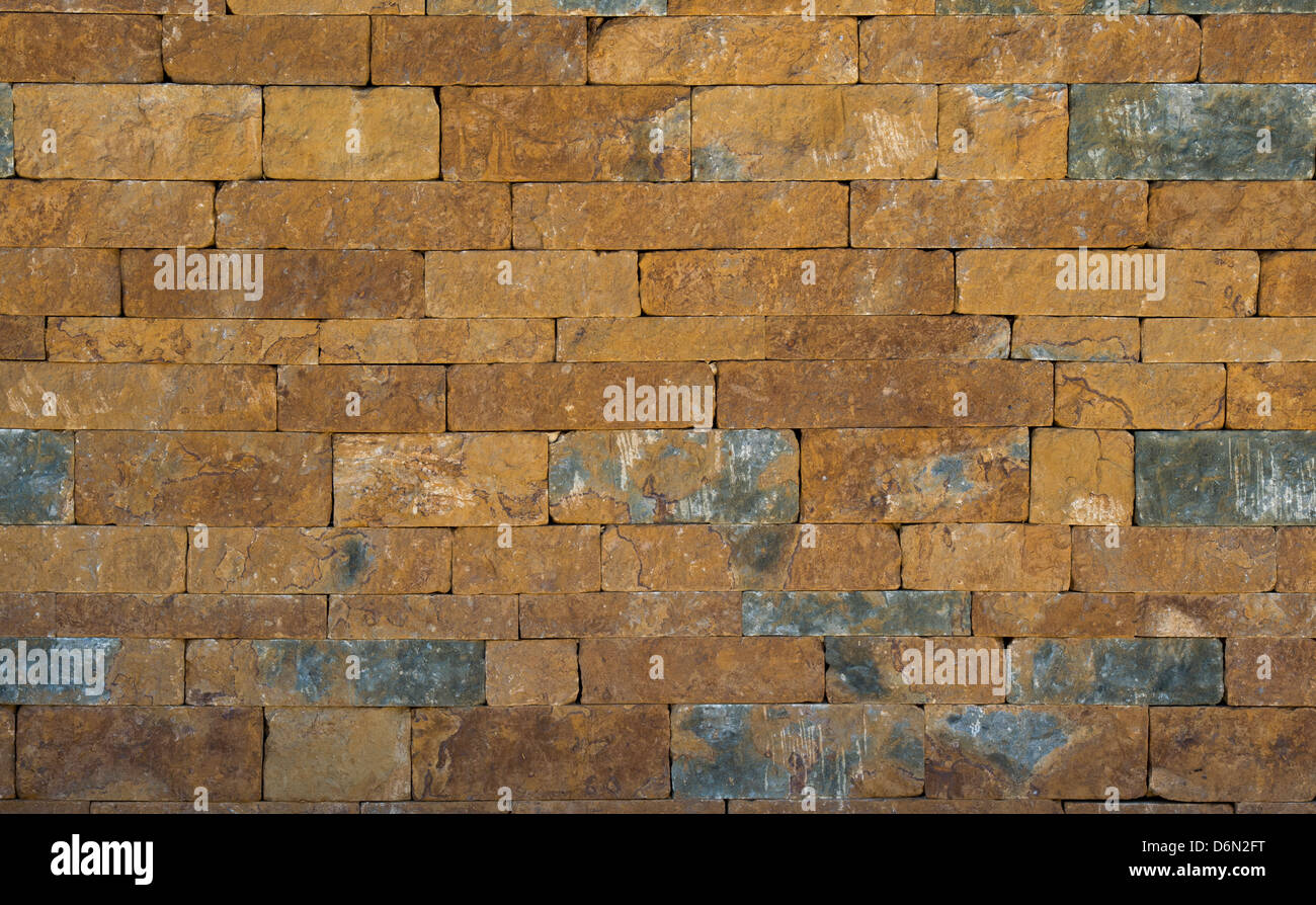 Modèle mur ironstone Chadlington Banque D'Images