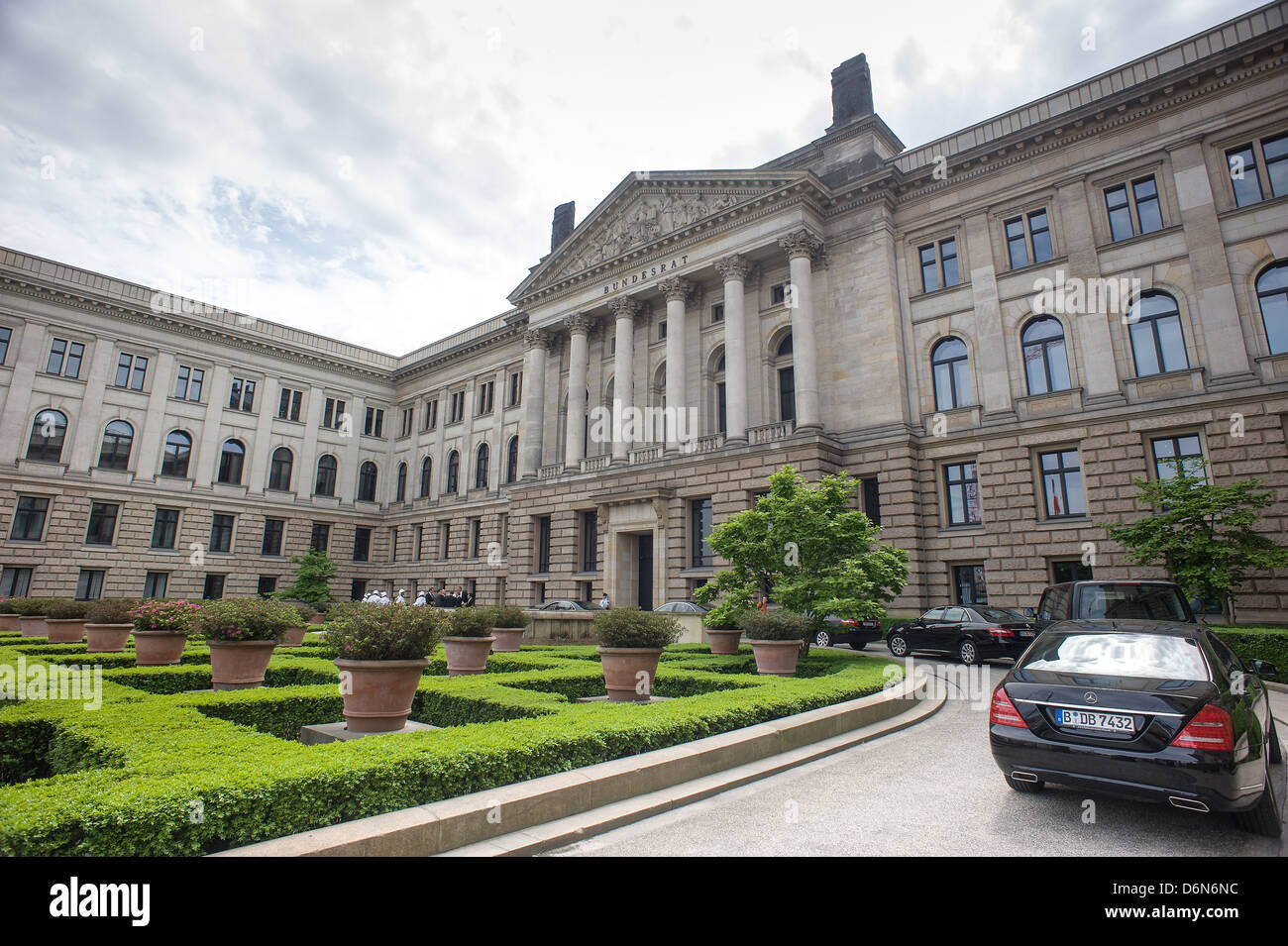 Berlin, Allemagne, la réception dans la cour par le gouvernement fédéral Banque D'Images