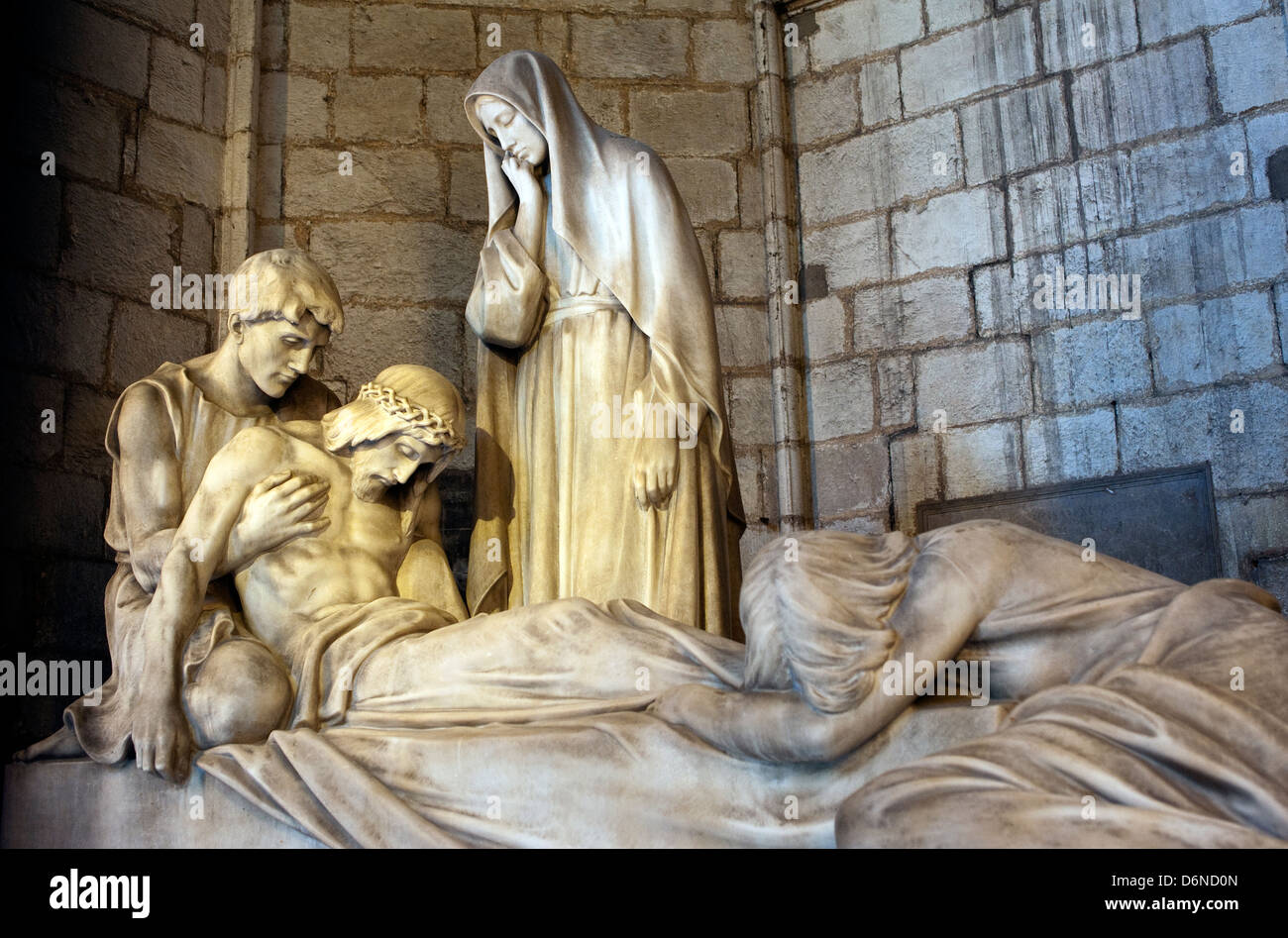 La Cathédrale de Barcelone, Espagne, Europe Banque D'Images La Cathédrale de Barcelone, Espagne, Europe Banque D'Images