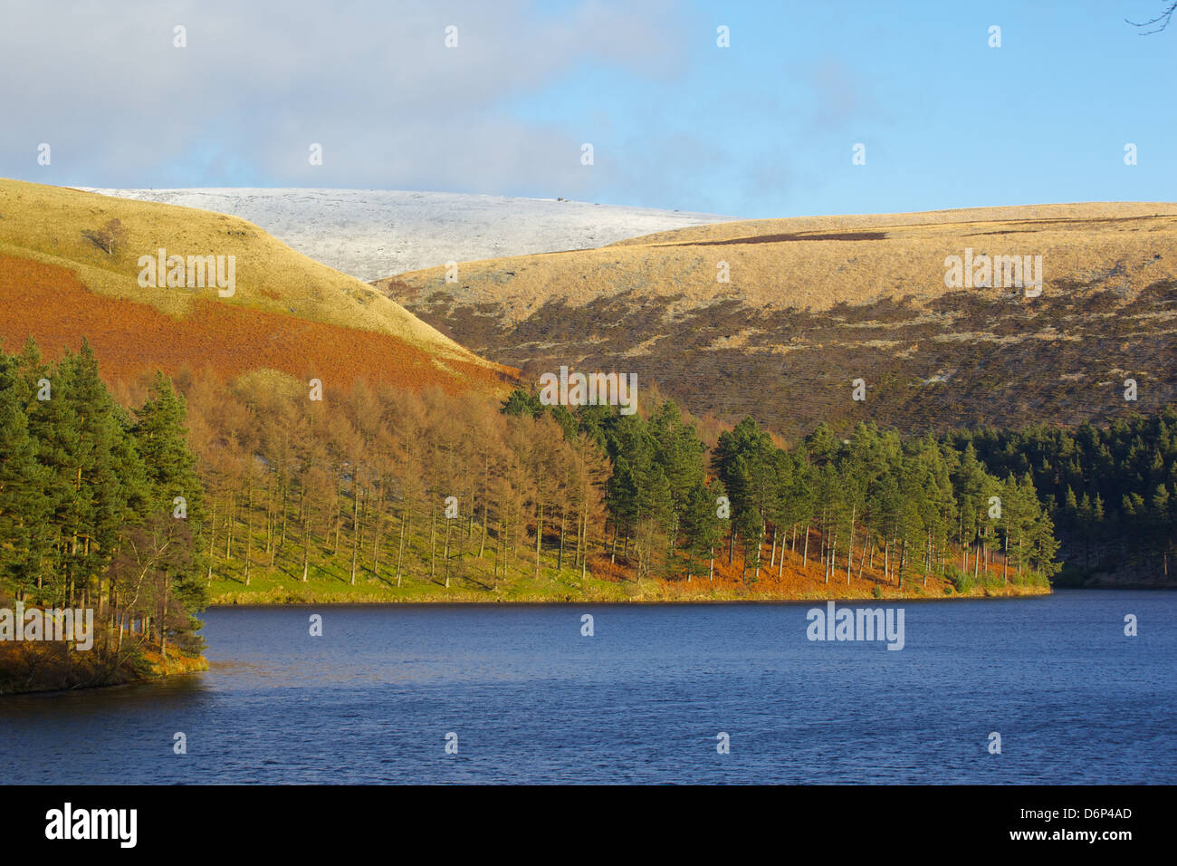 Ladybower Reservoir, Derwent Valley, parc national de Peak District, Derbyshire, Angleterre, Royaume-Uni, Europe Banque D'Images