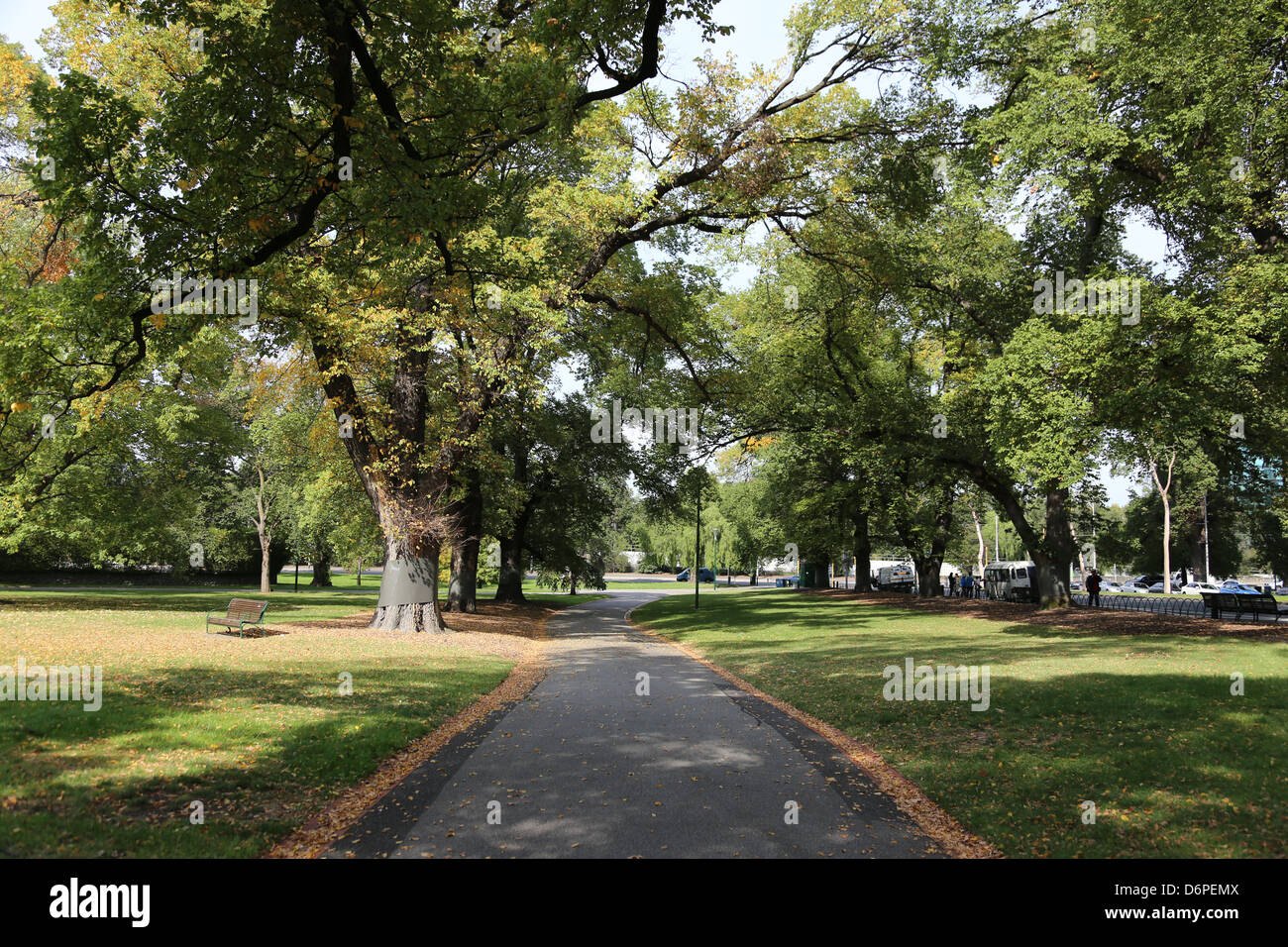 Fitzroy Gardens, Melbourne, Australie Banque D'Images