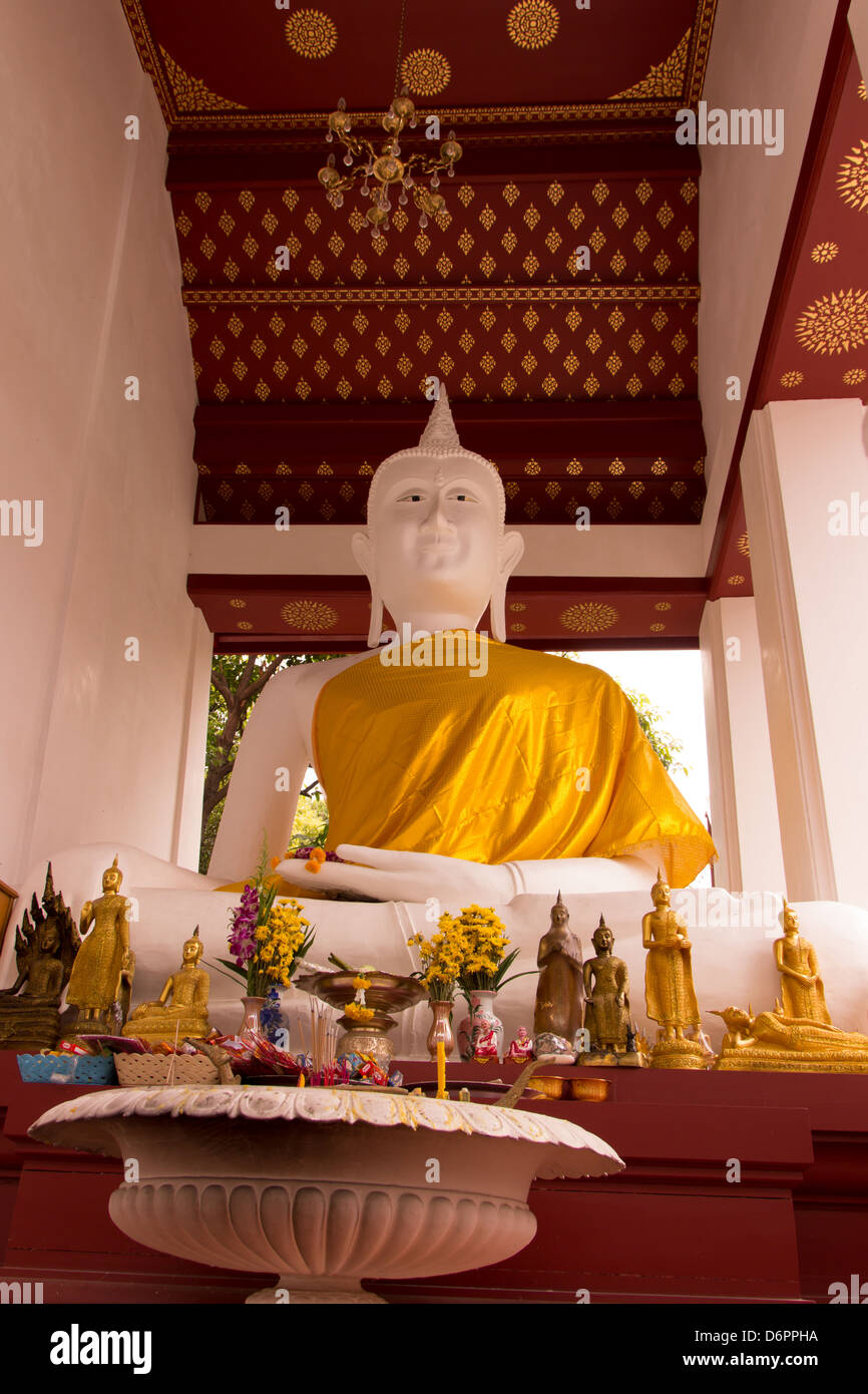 Bouddha de Wat Rakang Bangkok Thaïlande Banque D'Images