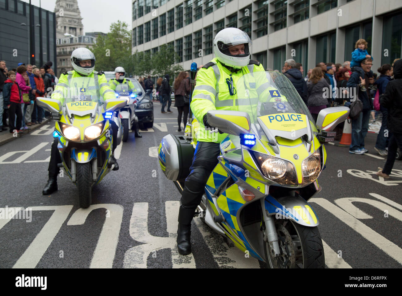 Londres, Royaume-Uni, les agents de la Police métropolitaine Banque D'Images