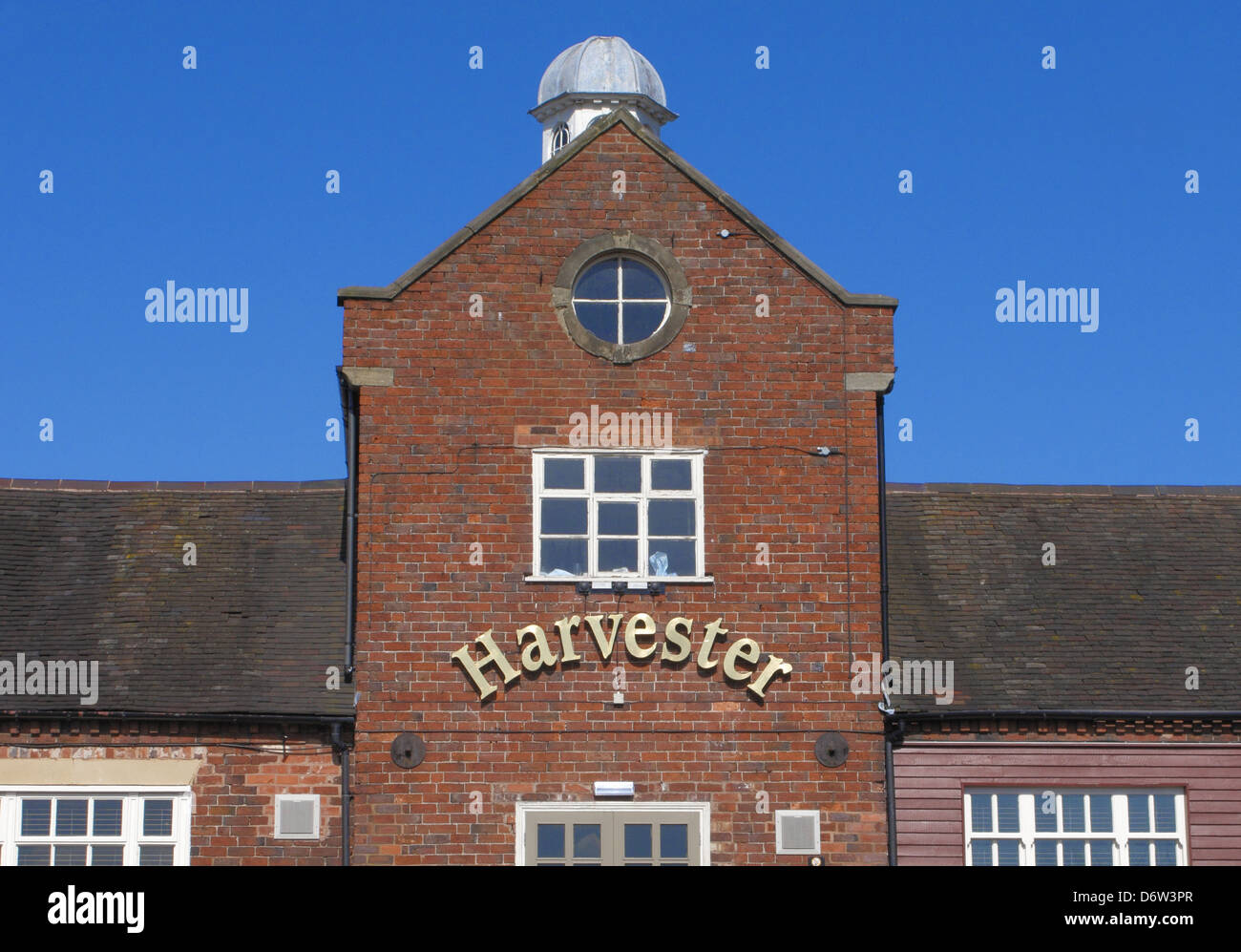 Restaurant Harvester, Summerhill House, Dudley, West Midlands, Royaume-Uni Banque D'Images