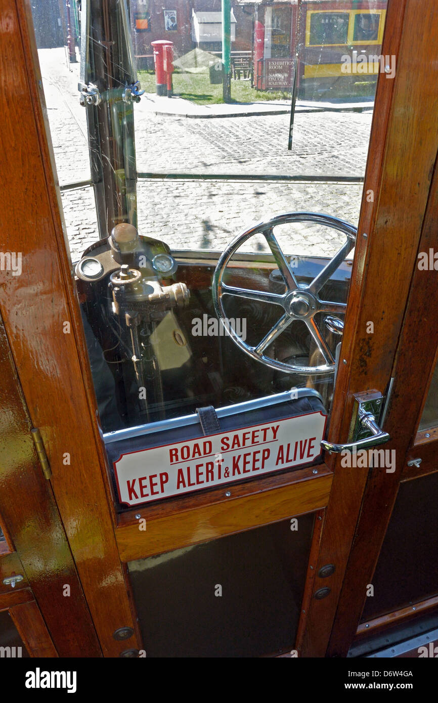 1939 Maley & Taunton English Electric tramway à Blackpool East Anglia Transport Museum, Carlton Colville, Lowestoft, Suffolk Banque D'Images