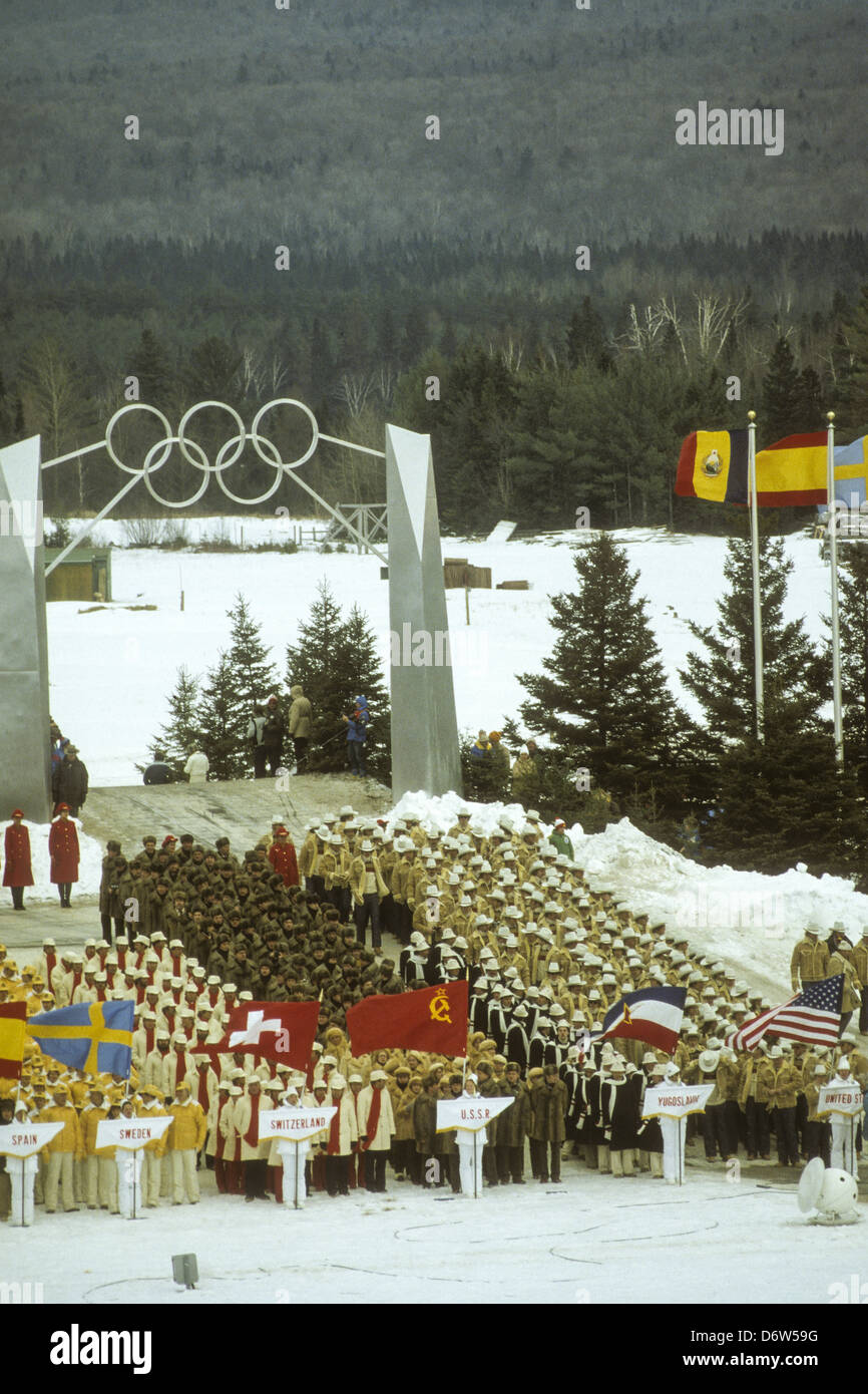 Pin's émaillé Officiel – Lake Placid 1980 – XIIIes Jeux Olympiques D'hiver – USA