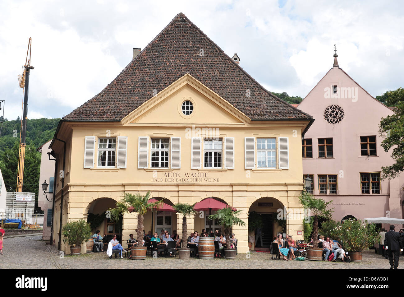 Freiburg, Allemagne, la vieille garde Banque D'Images