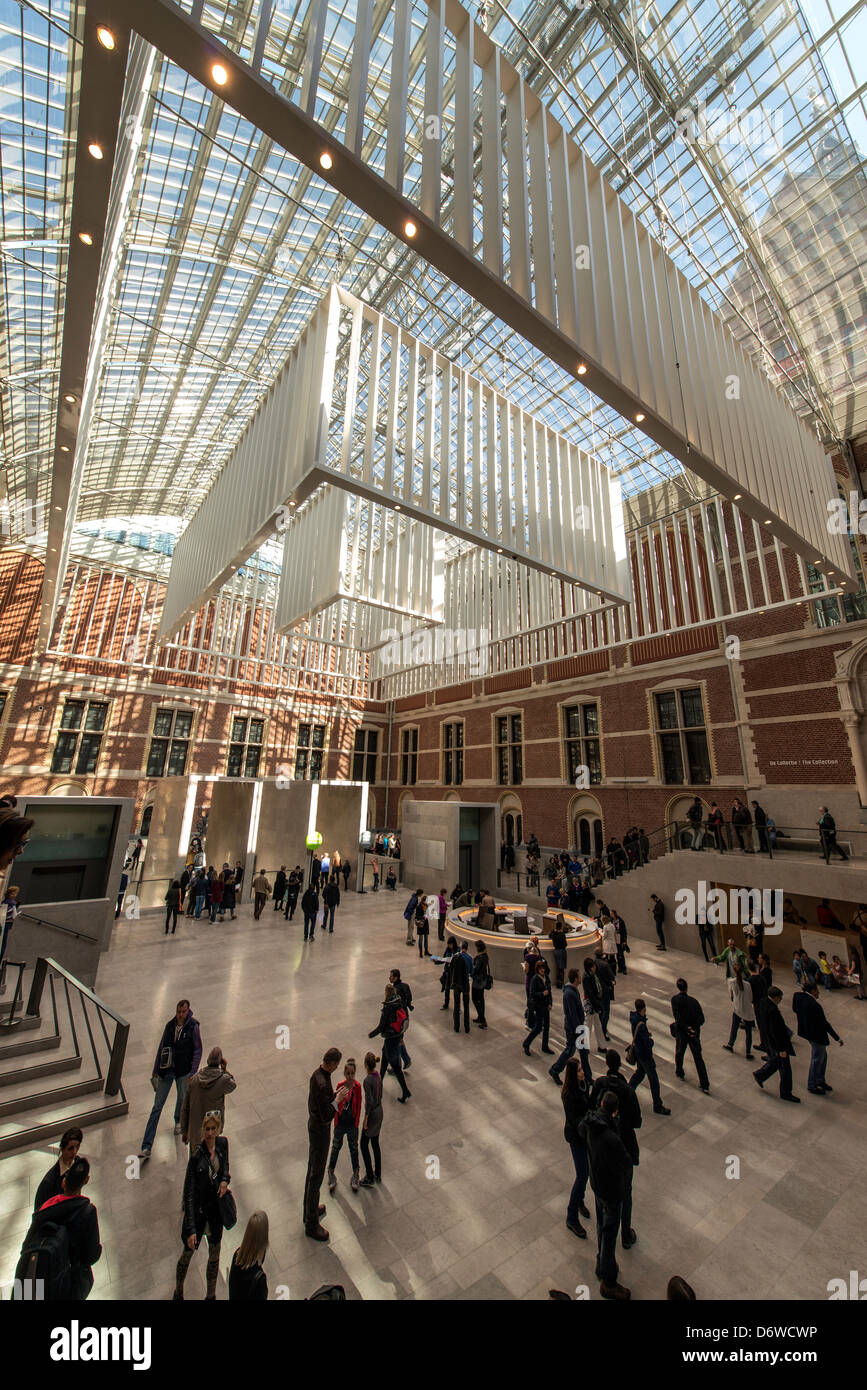 Rijksmuseum Amsterdam Hollande Pays-Bas Banque D'Images
