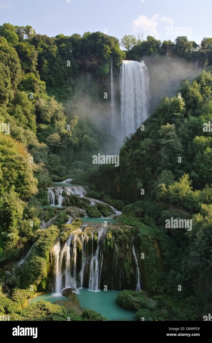 Cascata delle Marmore 01 Banque D'Images