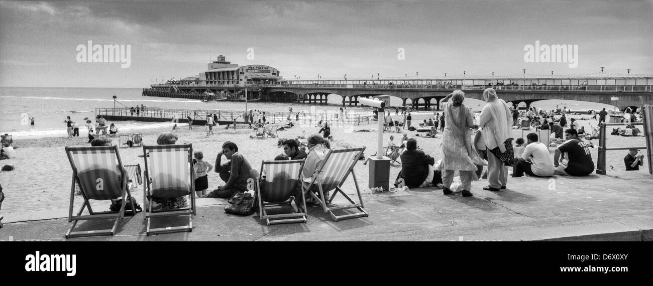 La jetée de Bournemouth, Angleterre, Royaume-Uni Banque D'Images