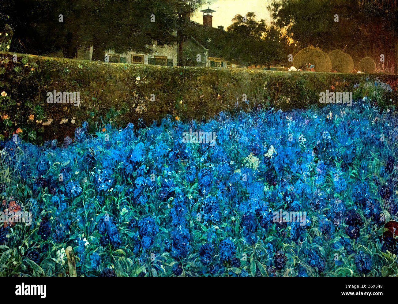 La luxuriance de l'été 1900 Jacobus van Looy 1855 - 1930 Pays-Bas Néerlandais Banque D'Images