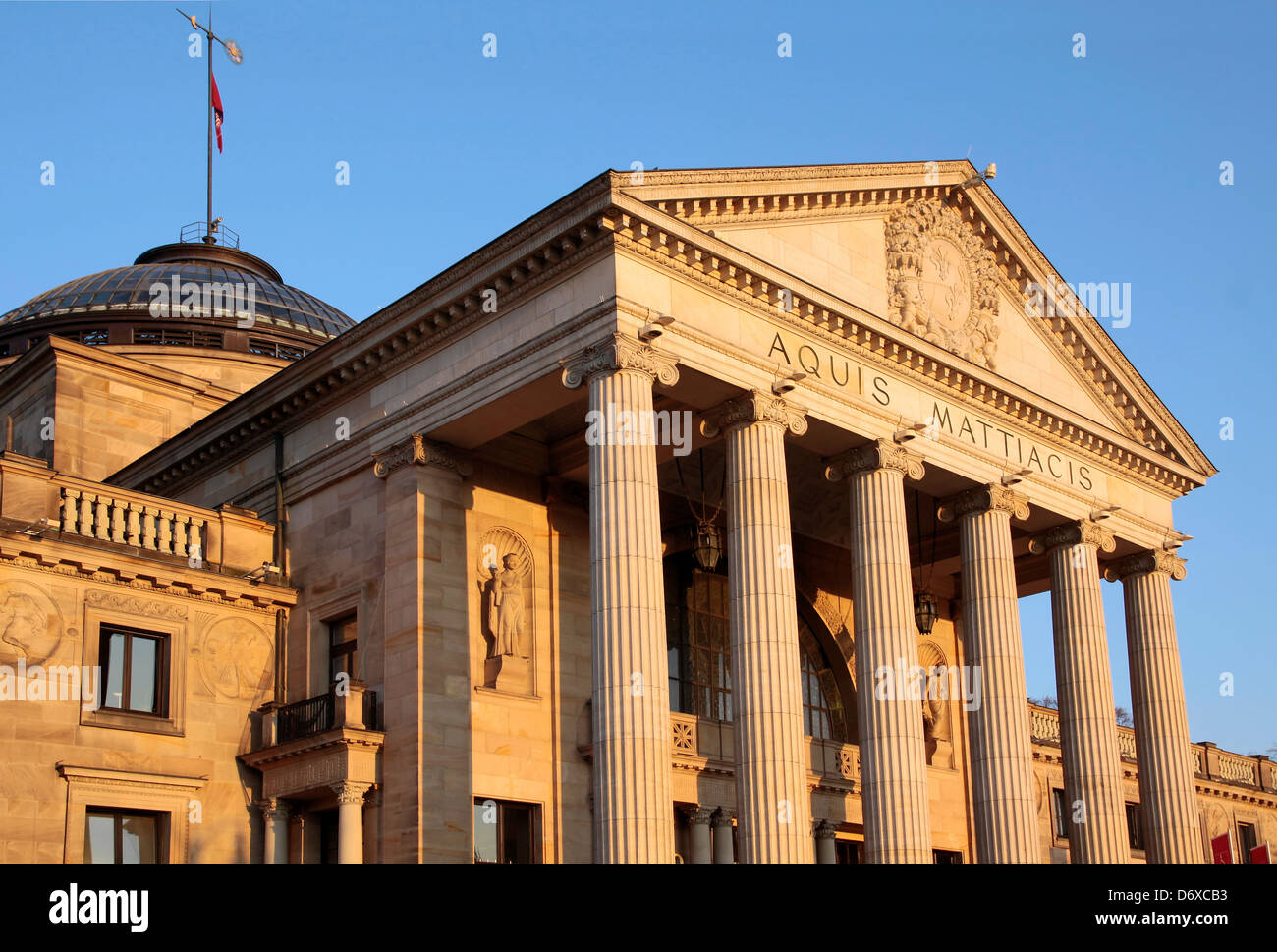 Chambre Spa de Wiesbaden, Hesse, Allemagne Banque D'Images