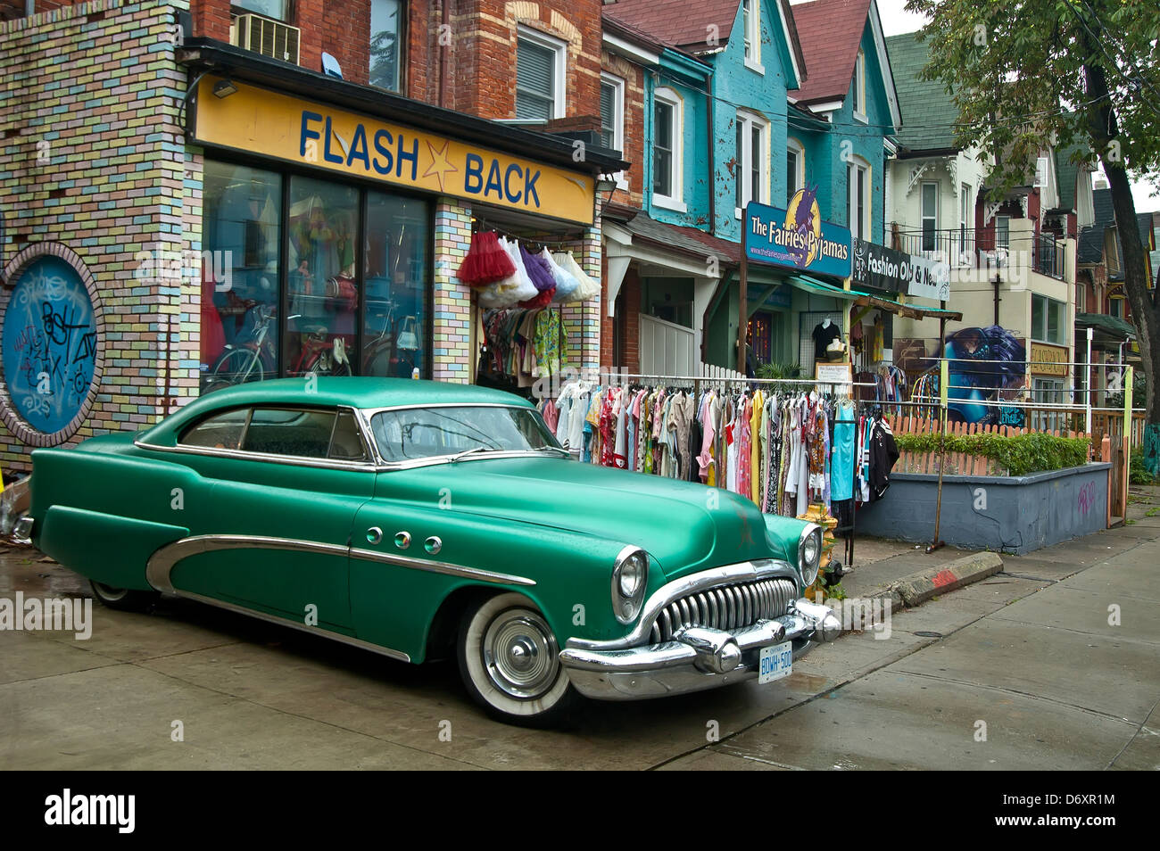 Kensington Market, Toronto Canada Banque D'Images