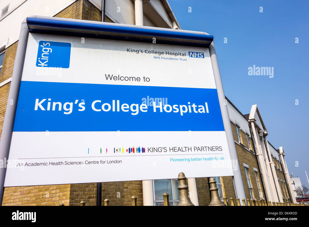 Kings College Hospital NHS Danemark Hill Londres Banque D'Images
