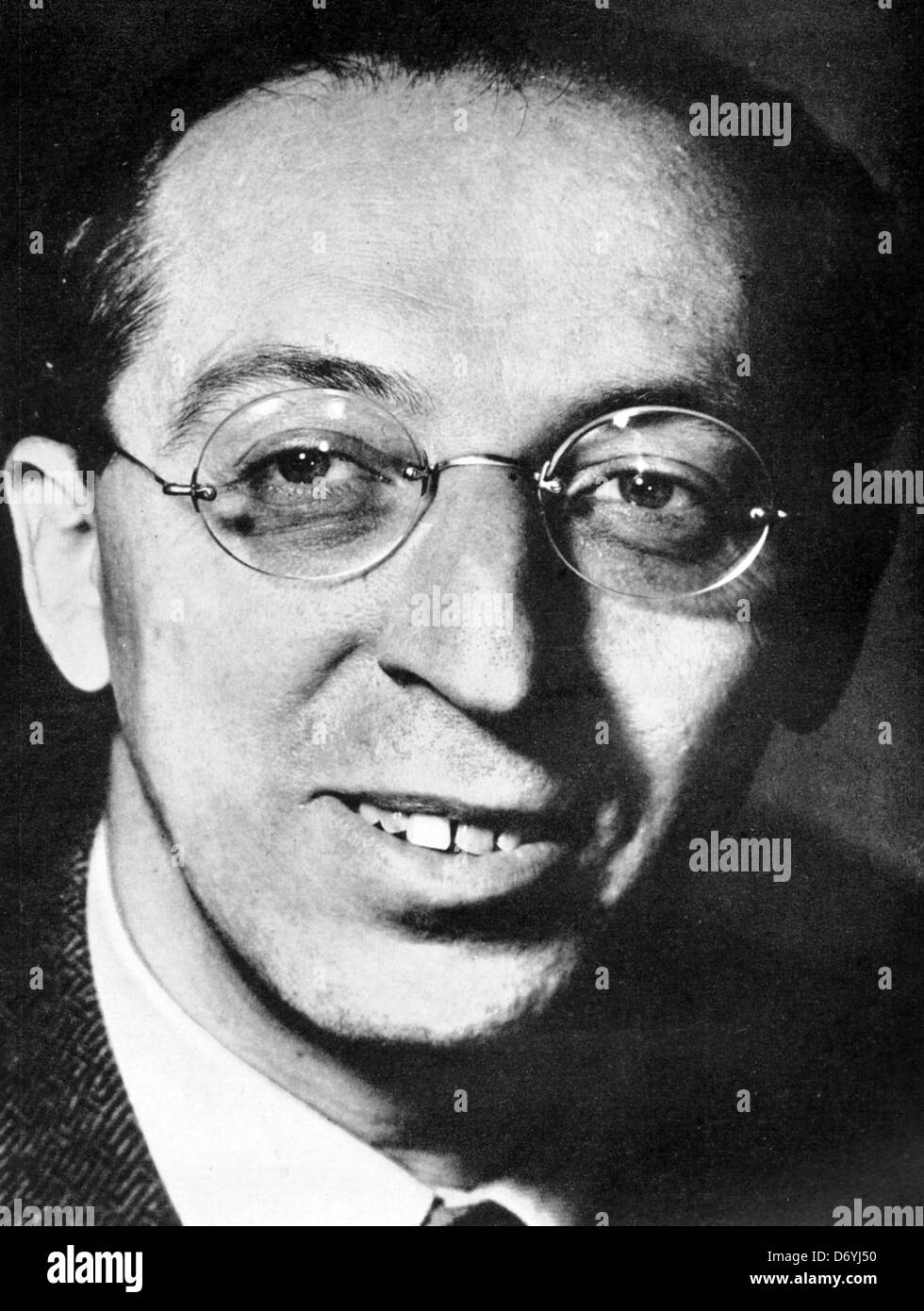 AARON COPLAND (1900-1990), compositeur américain de 1945 Banque D'Images
