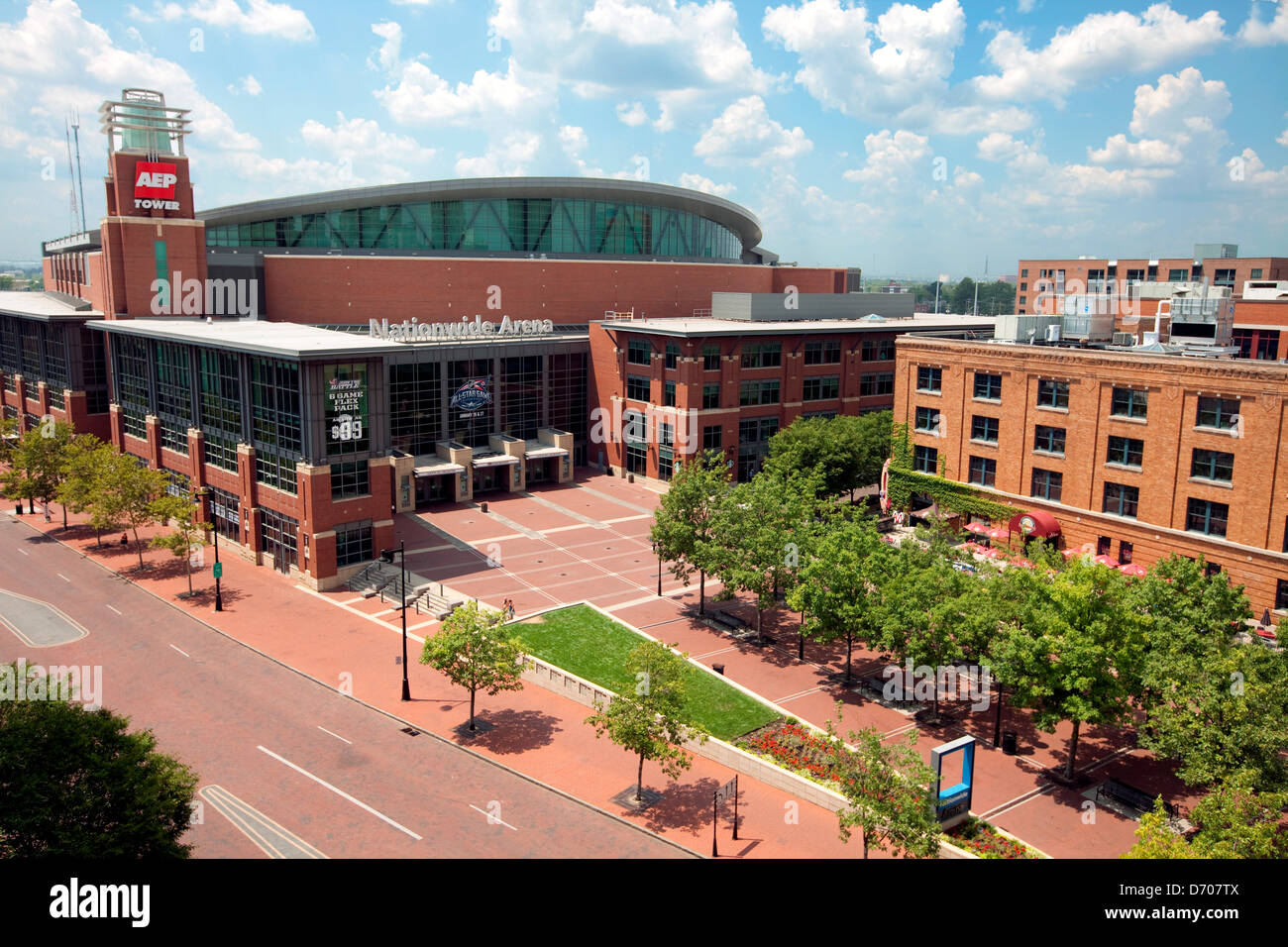 Nationwide Arena, Columbus, Ohio Banque D'Images