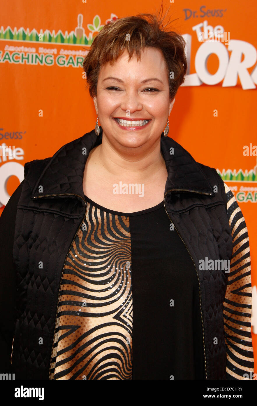 Lisa Jackson La première de 'l'Lorax" tenue à l'Universal Citywalk - Arrivées Los Angeles, Californie - 19.02.12 Banque D'Images