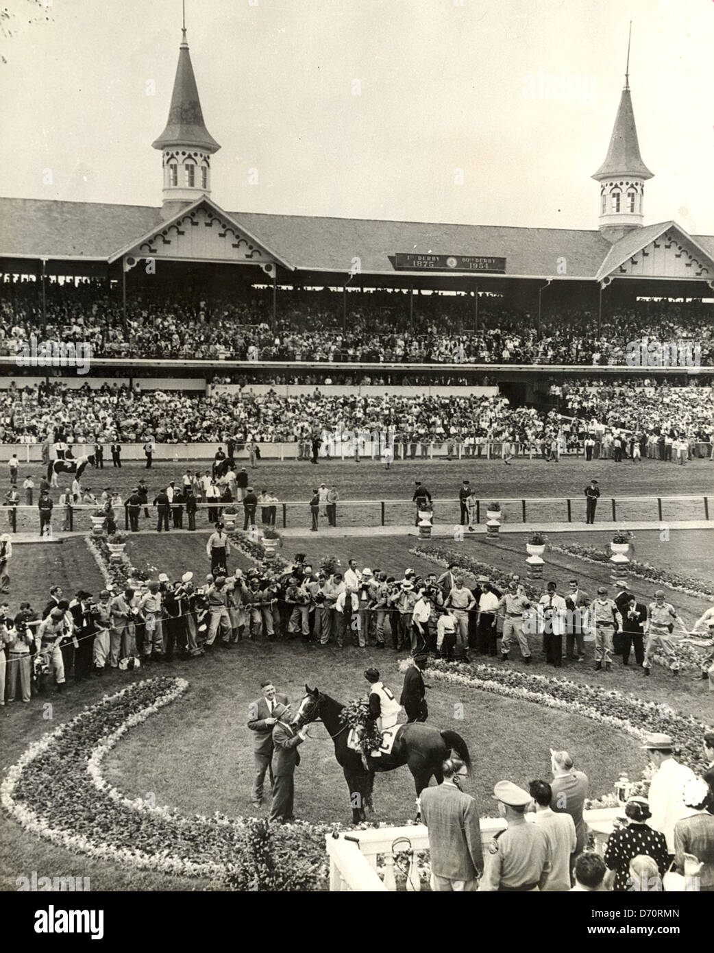 Kentucky Derby, 1954 Banque D'Images