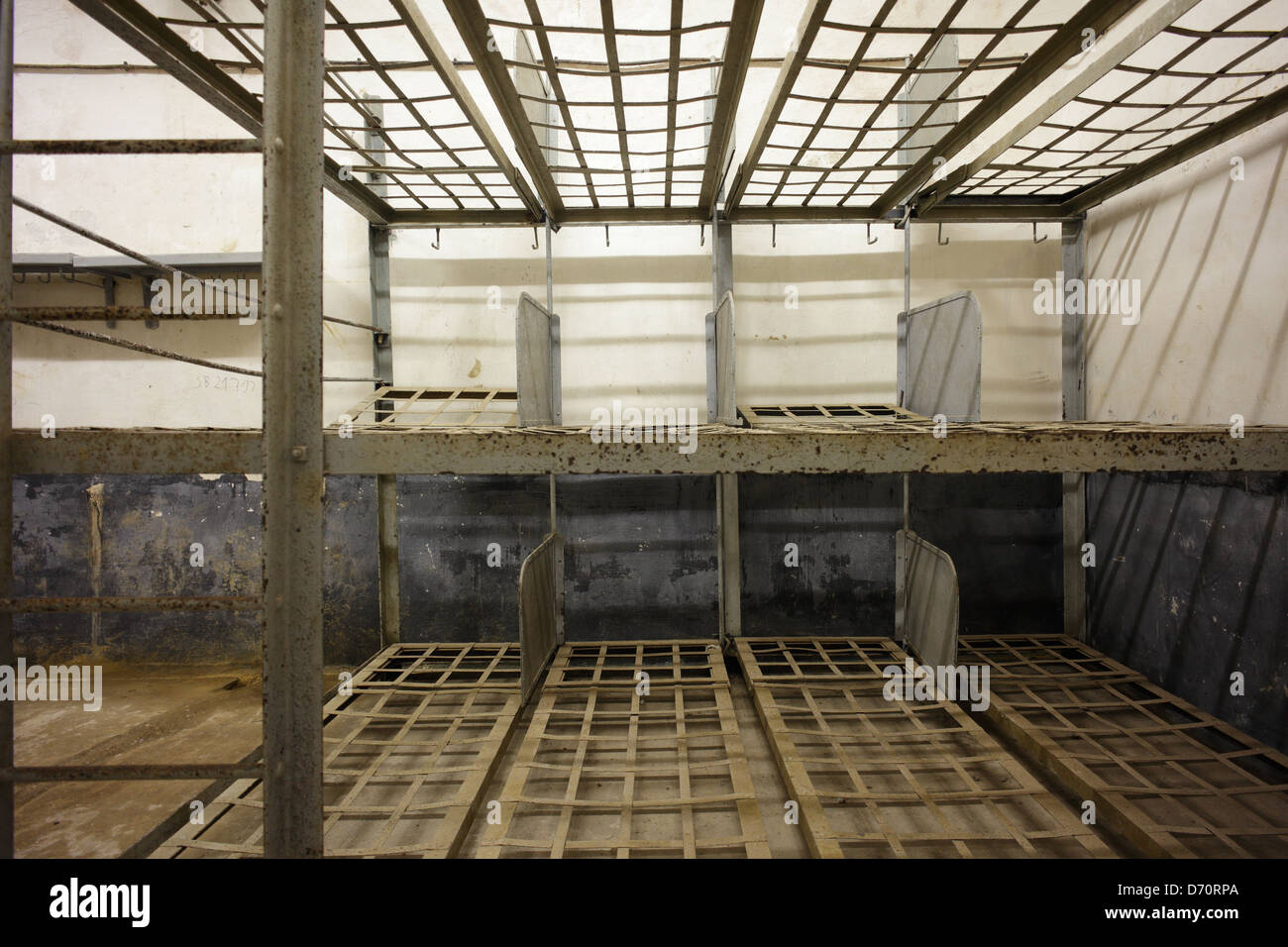 Le Barcarès, France, Team-chambre dans le bunker Four-a-Chaux Banque D'Images
