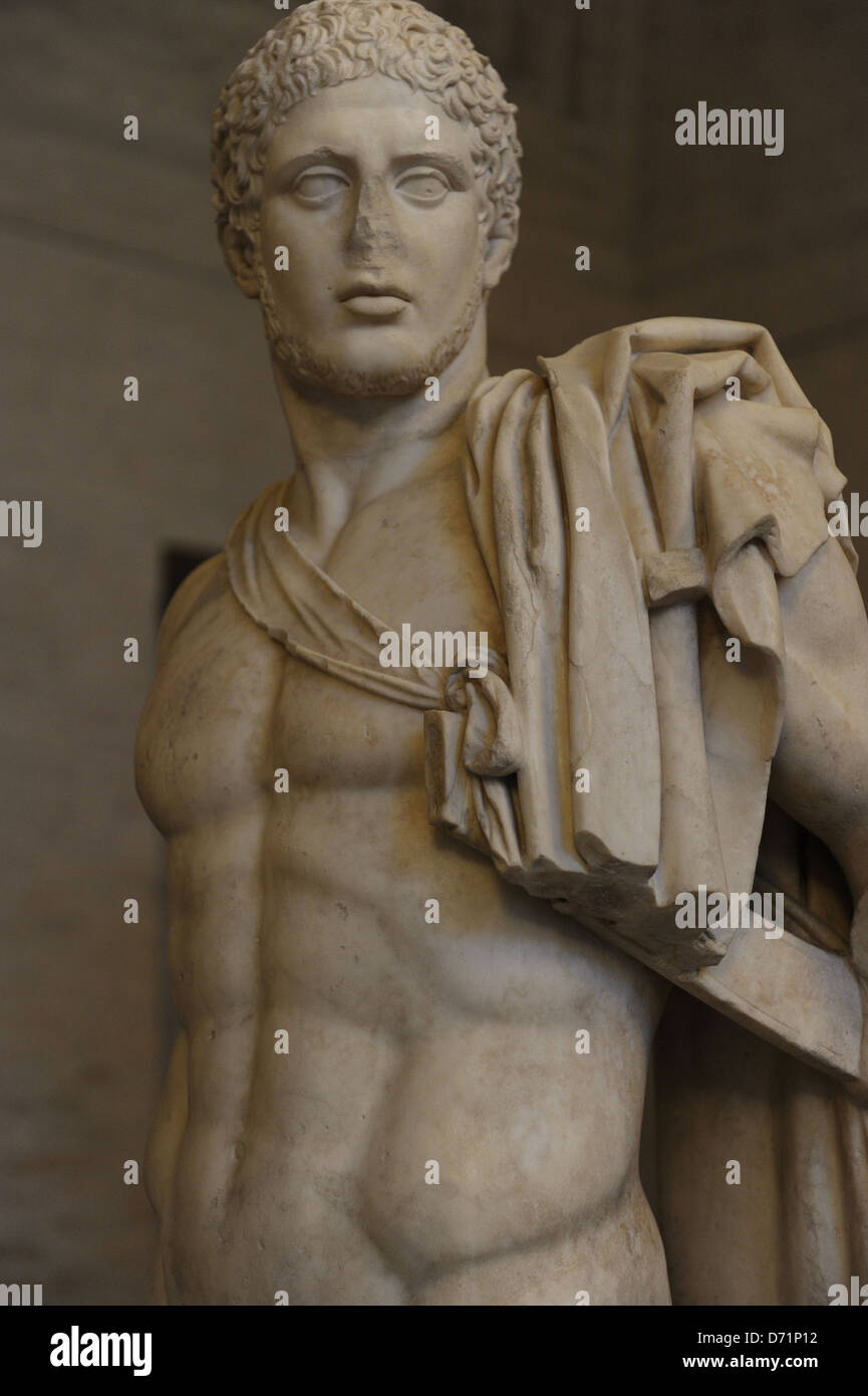 L'art grec Diomède. La sculpture romaine après original d'environ 430 BC. Glyptothèque. Munich. L'Allemagne. Banque D'Images