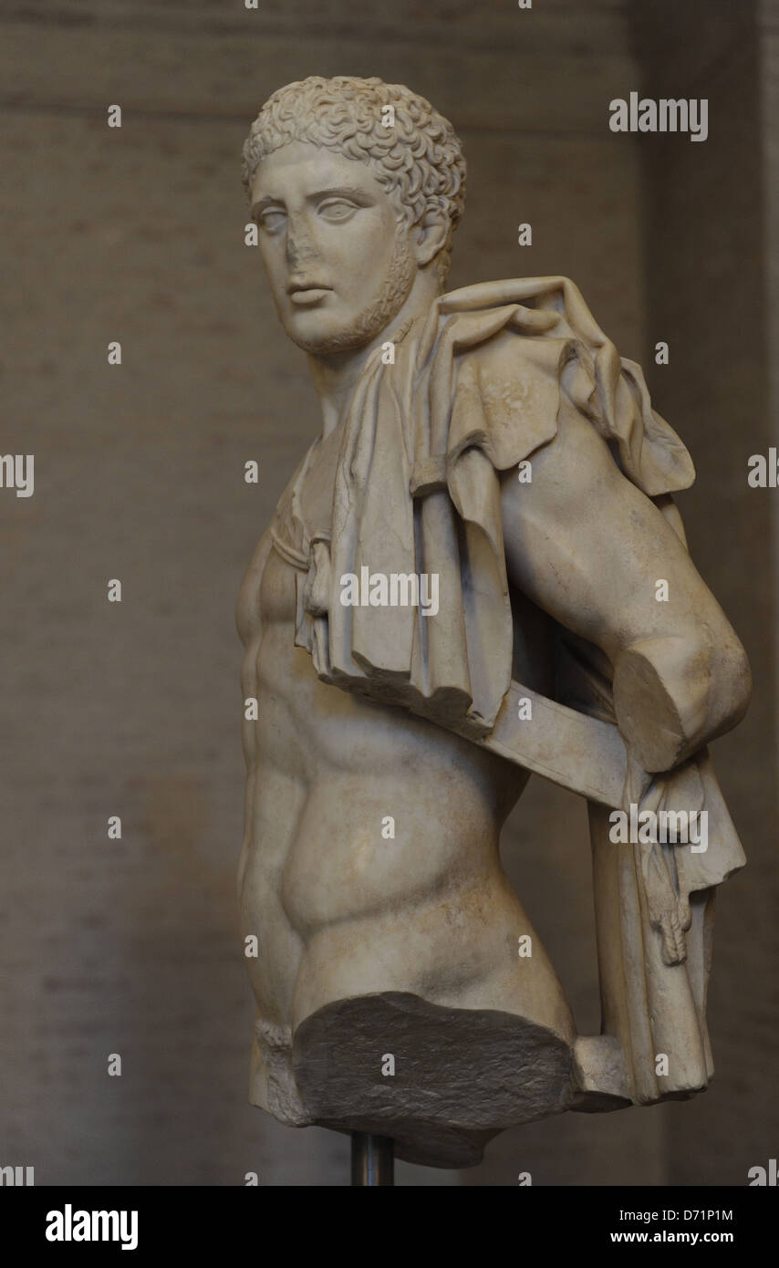 L'art grec Diomède. La sculpture romaine après original d'environ 430 BC. Glyptothèque. Munich. L'Allemagne. Banque D'Images