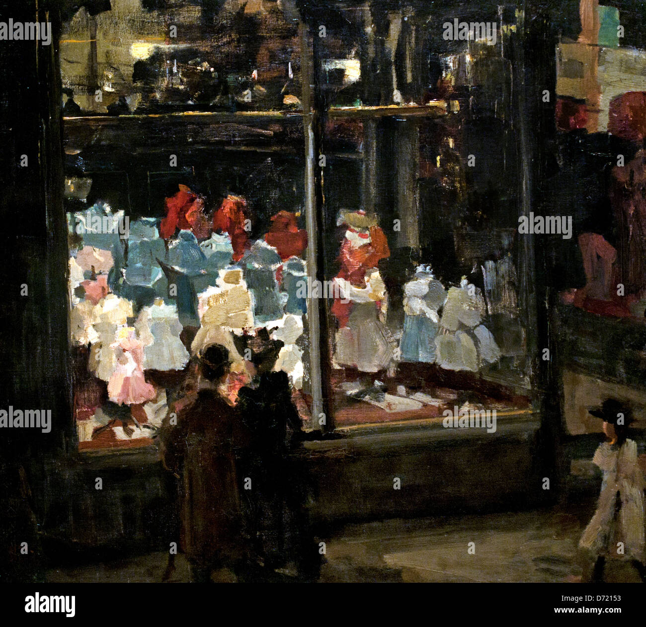 Etalage - vitrine 1894 Isaac Israels 1865 - 1934 pays-Bas néerlandais Banque D'Images