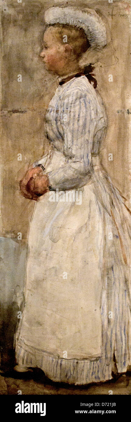 Servante 1895 Theo van Doesburg 1865 - 1934 Pays-Bas Néerlandais Banque D'Images