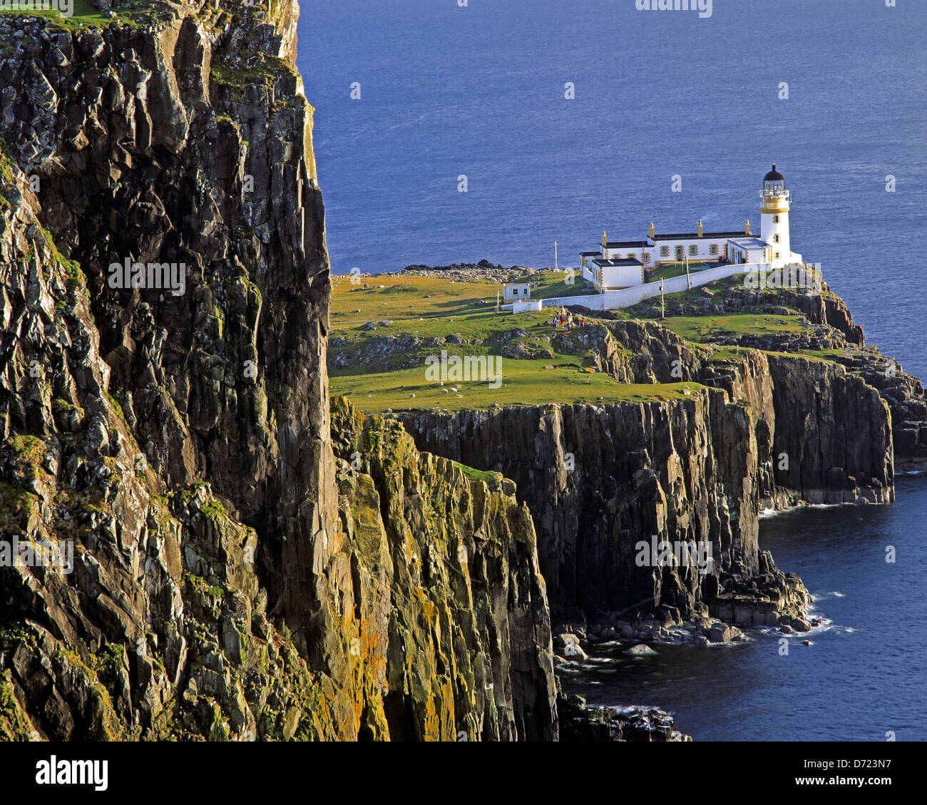 Gb - Ecosse : neist point lighthouse sur l'île de Skye Banque D'Images