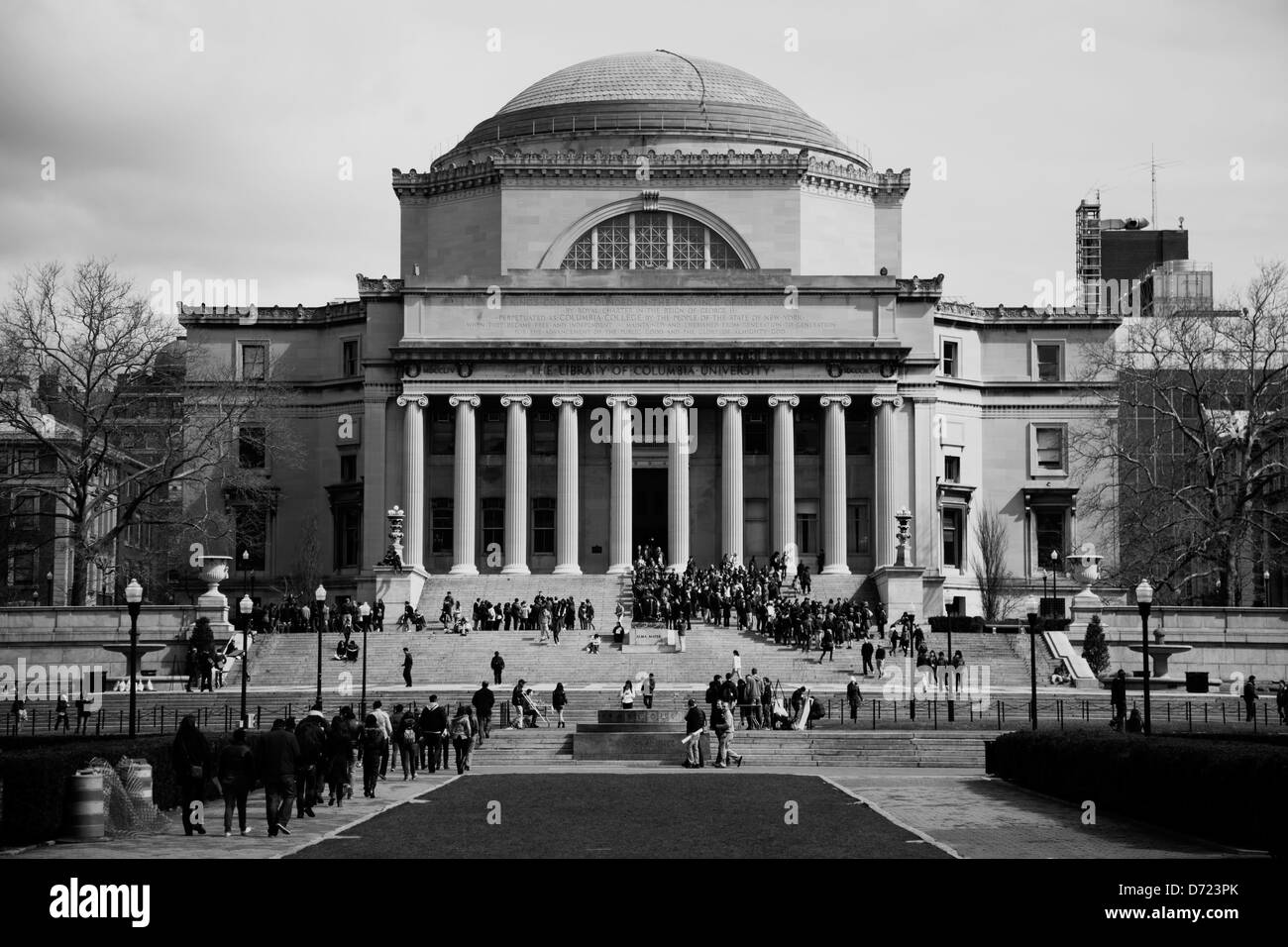 La bibliothèque de l'université de Columbia, New York City (usage éditorial uniquement) Banque D'Images
