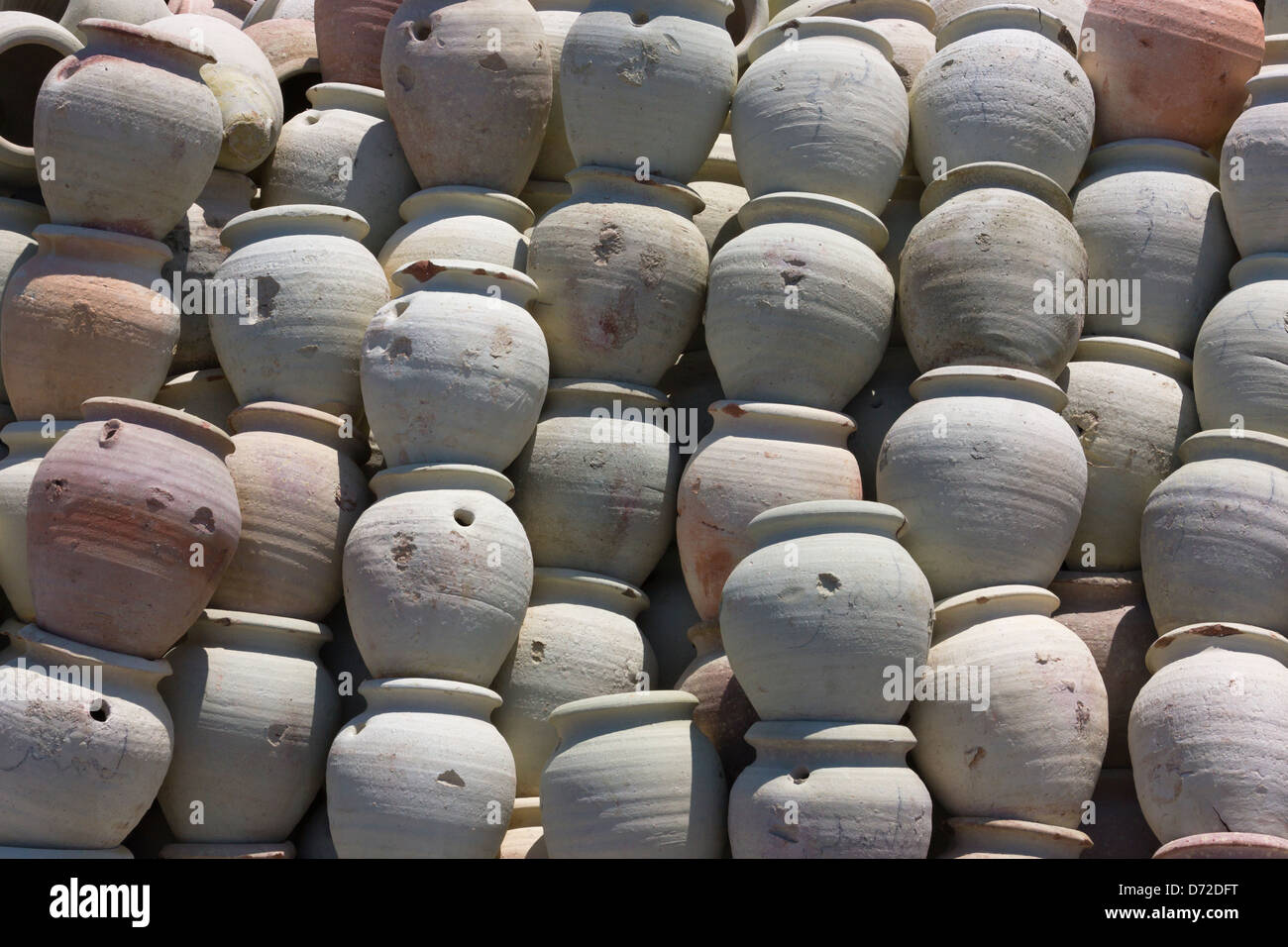 Des pots, Djerba, Tunisie Banque D'Images